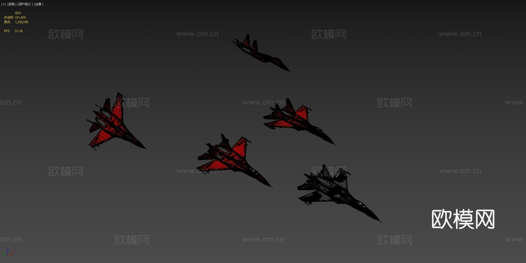 苏霍伊苏27侧卫su模型