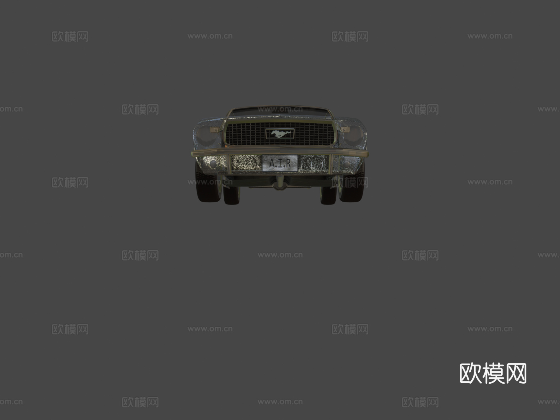 福特野马1968su模型