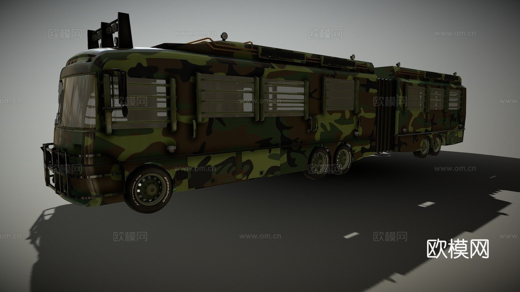 侏罗纪公园II Fleetwood RV原型su模型