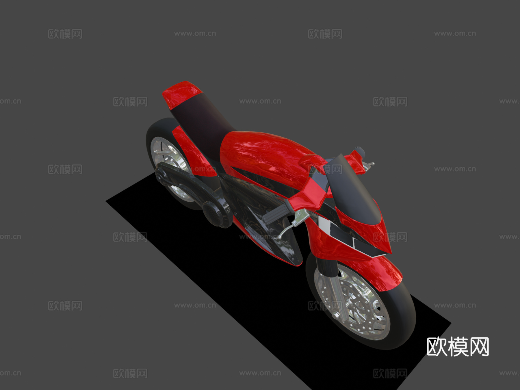 概念运动自行车su模型