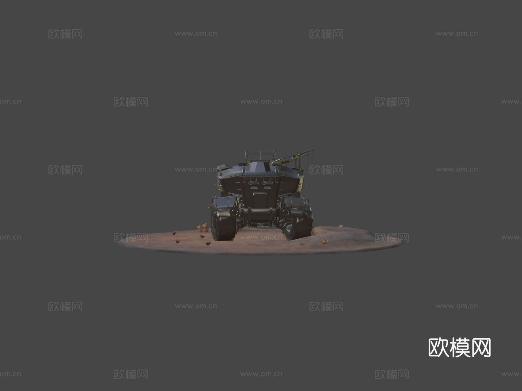 特鲁加重型勘探移动单元su模型