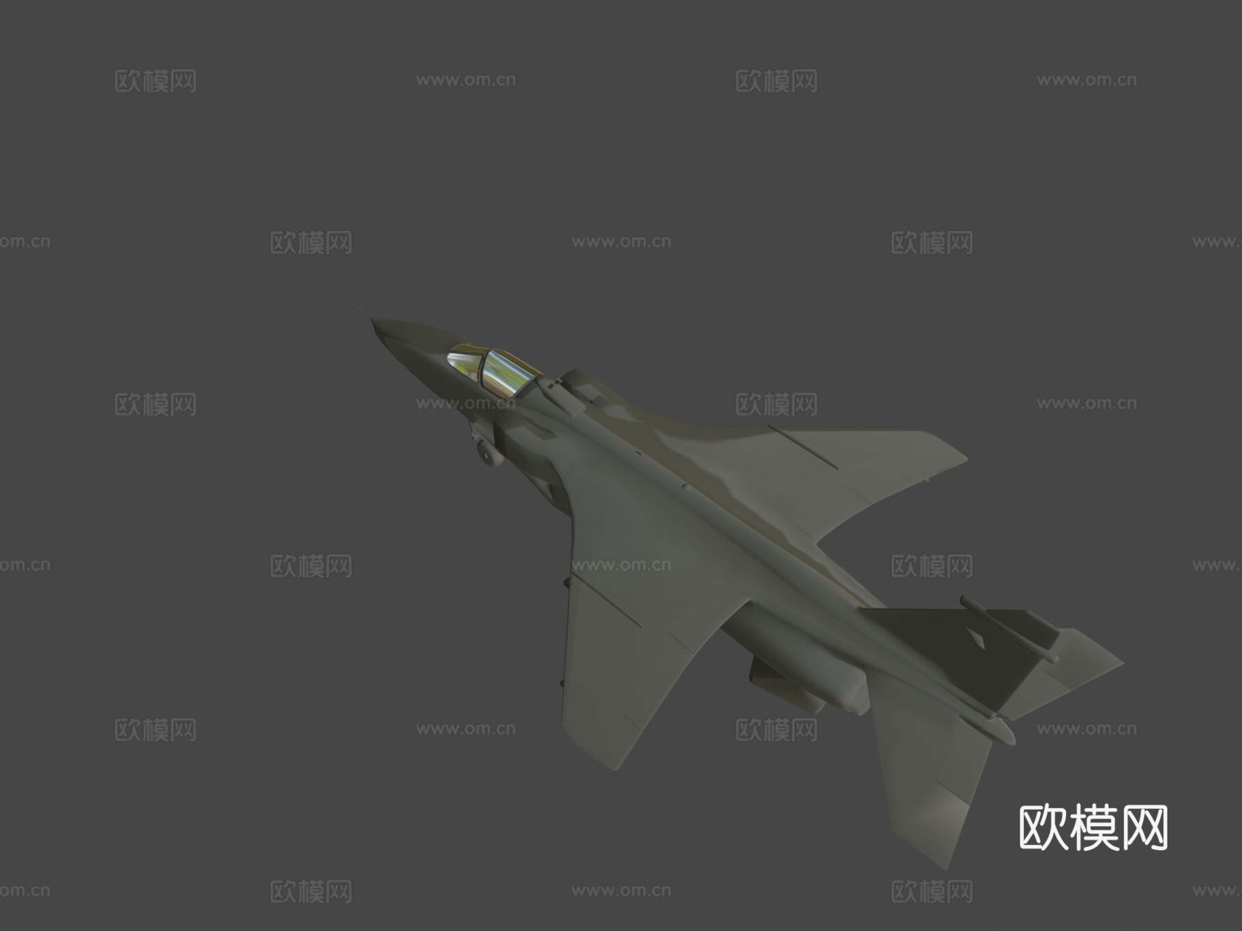 捷豹喷气式战斗机su模型