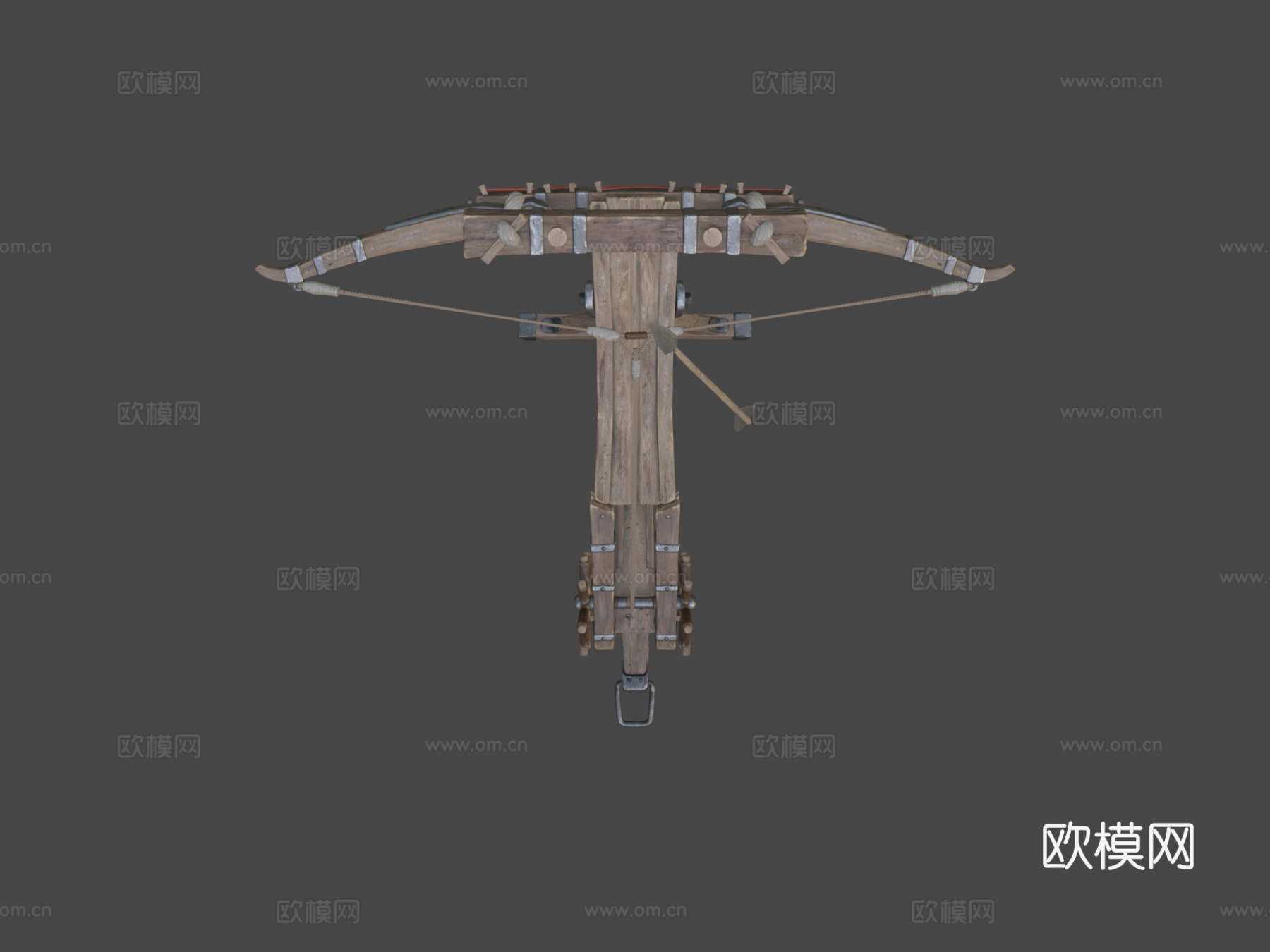 中世纪弩炮su模型