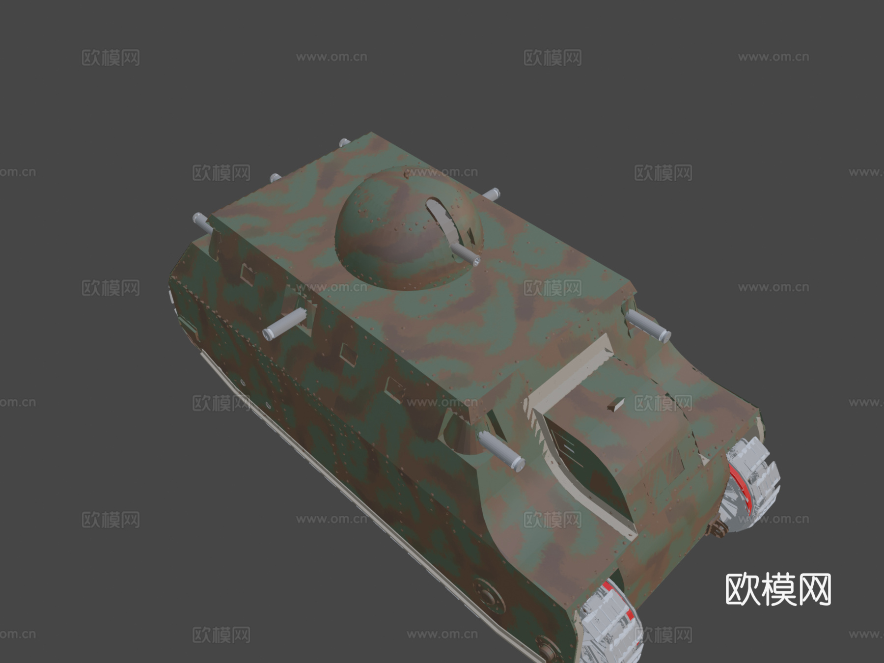 菲亚特2000su模型