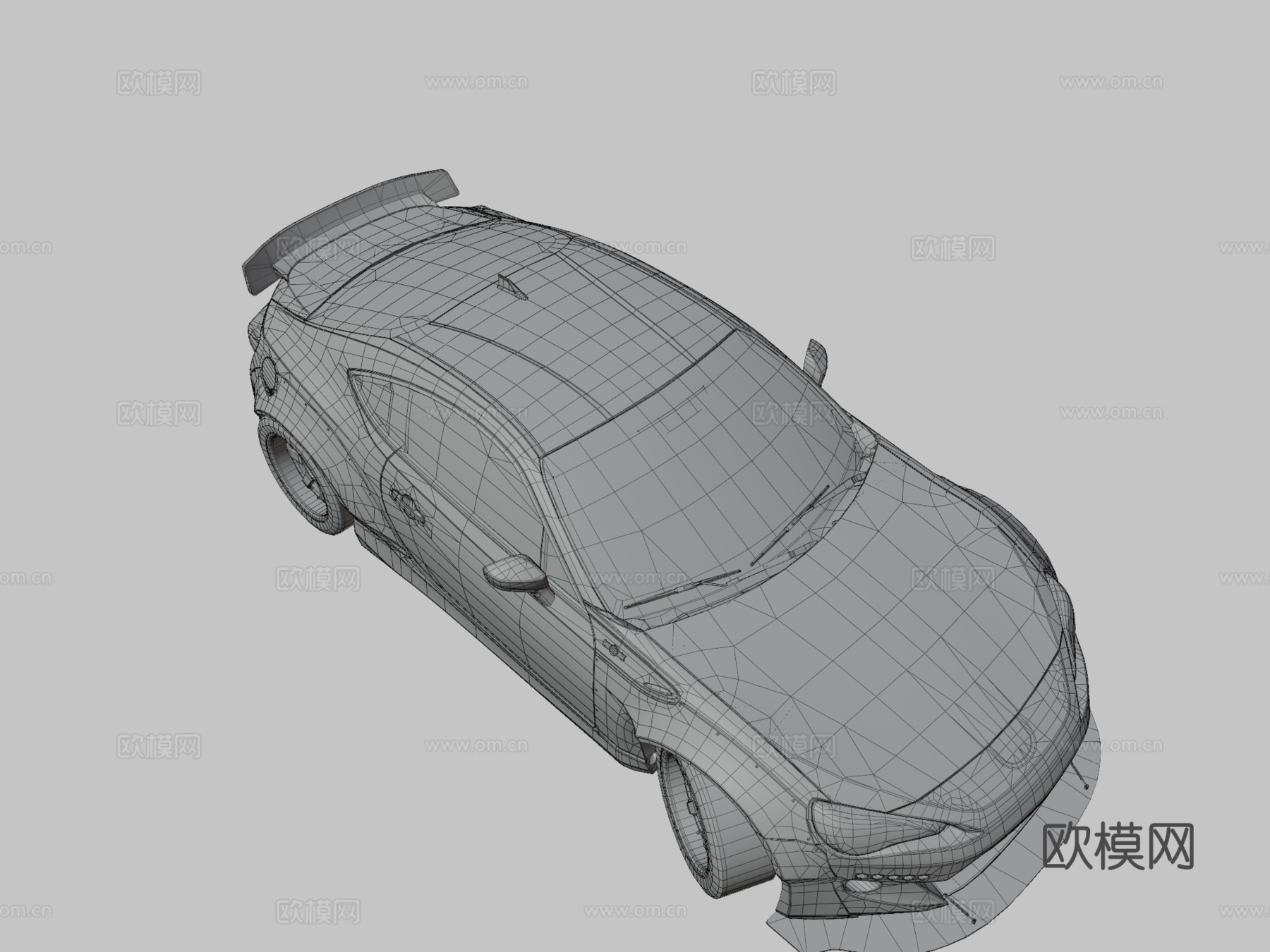 极品飞车粉丝艺术丰田GT86火箭兔车身套件su模型