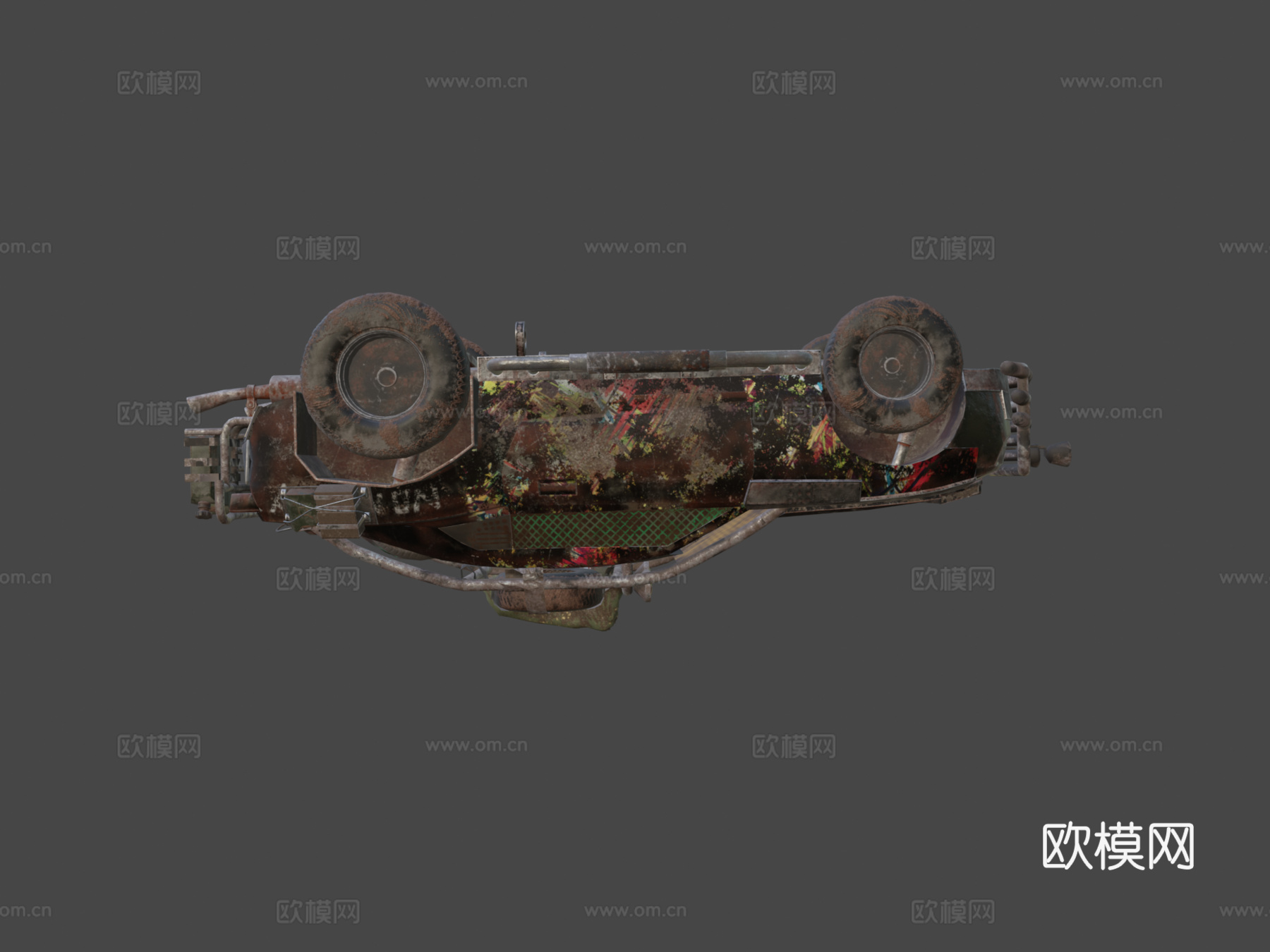 疯狂的麦克斯汽车Chvsu模型