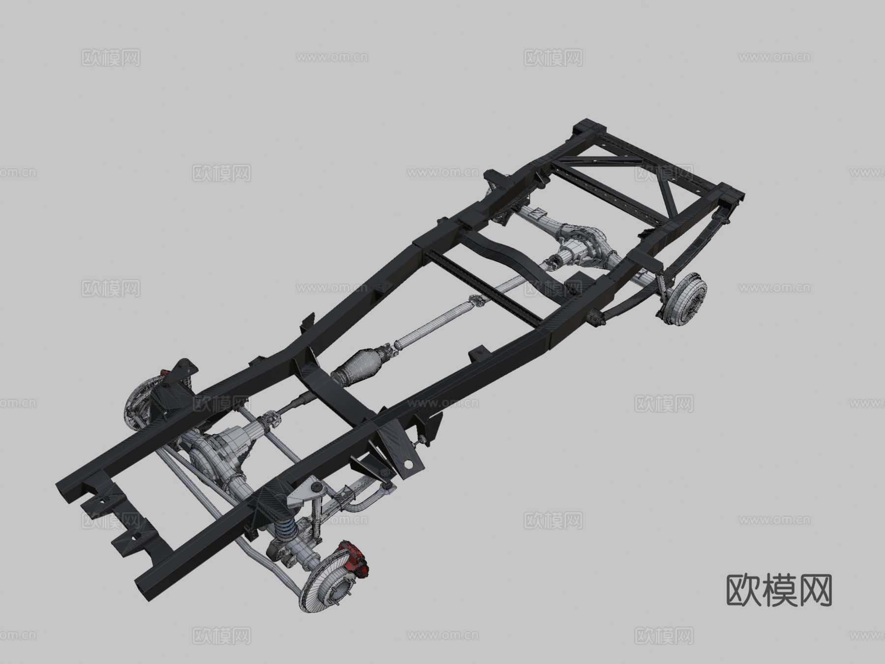 底盘 用于 Uazpatriosu模型