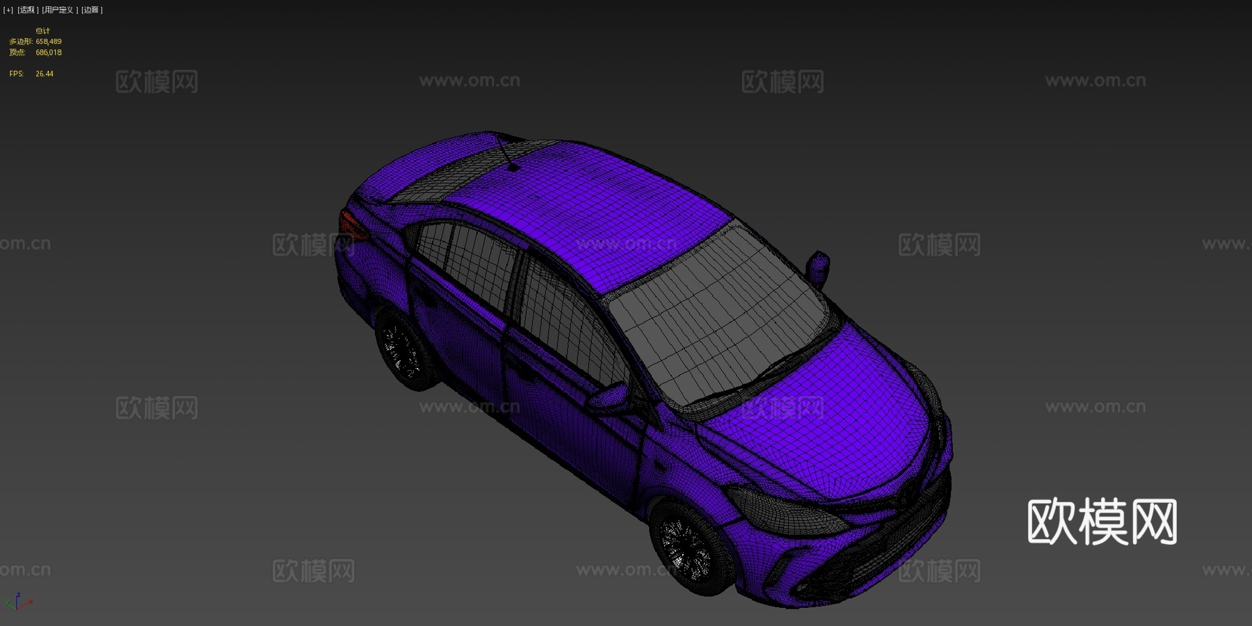 丰田威驰2017su模型