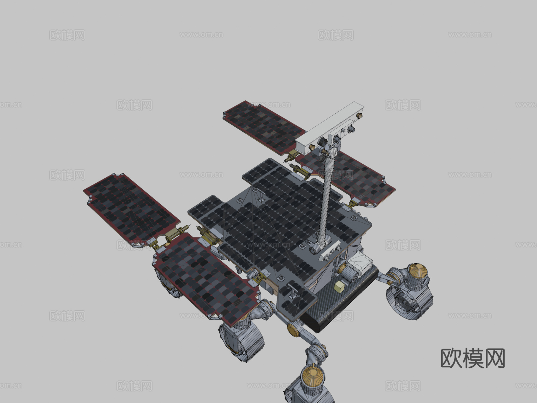 ESA ExoMars火星车su模型
