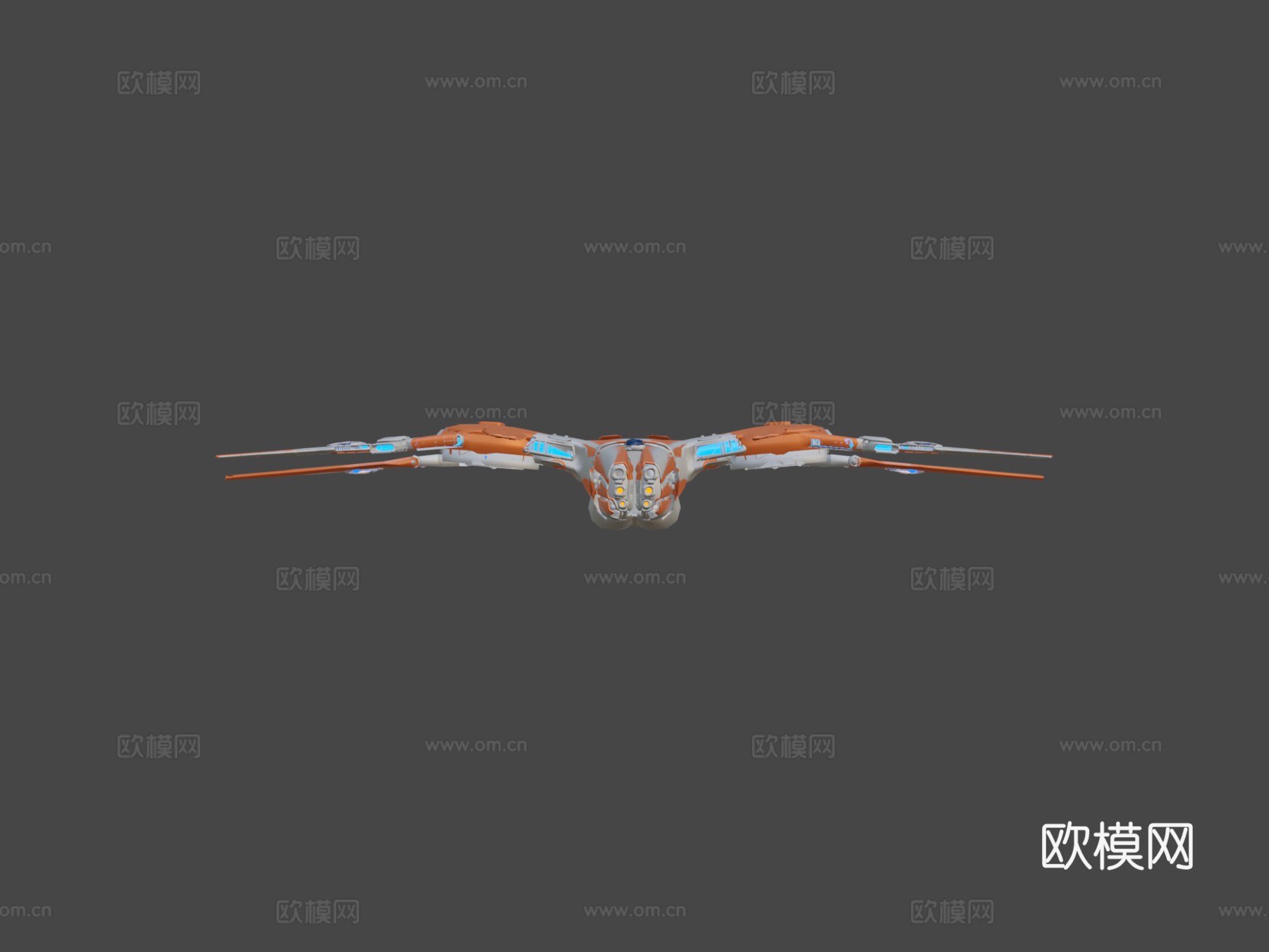 银河护卫队复仇者联盟贝纳塔尔飞船su模型
