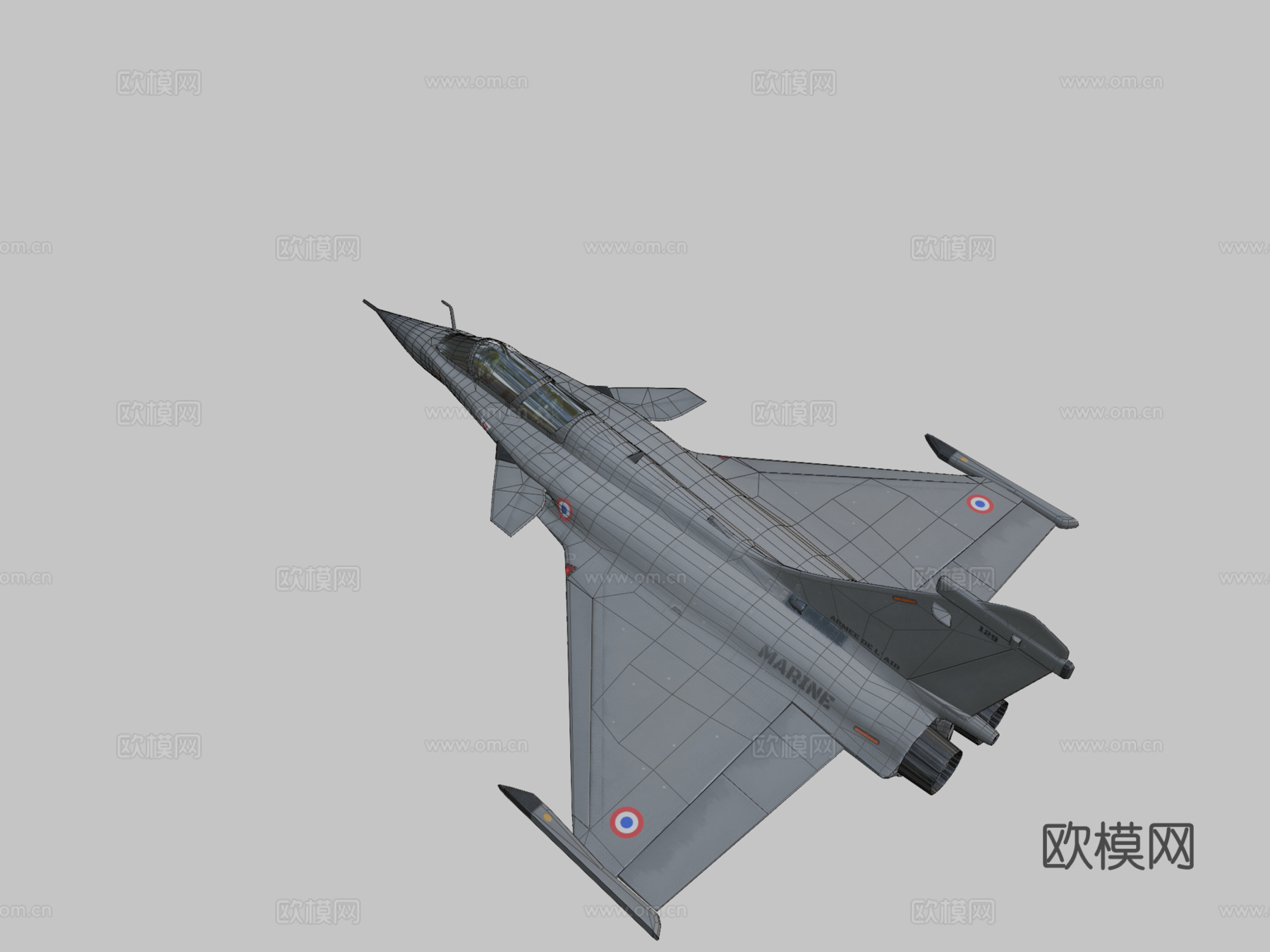 阵风喷气式战斗机su模型