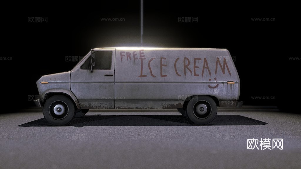 冰淇淋卡车挑战冰淇淋su模型