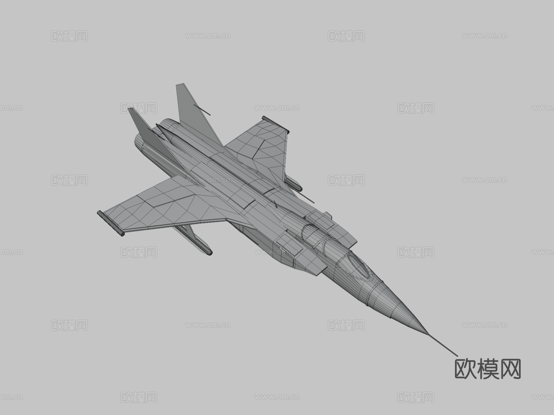 米格31苏联拦截机su模型