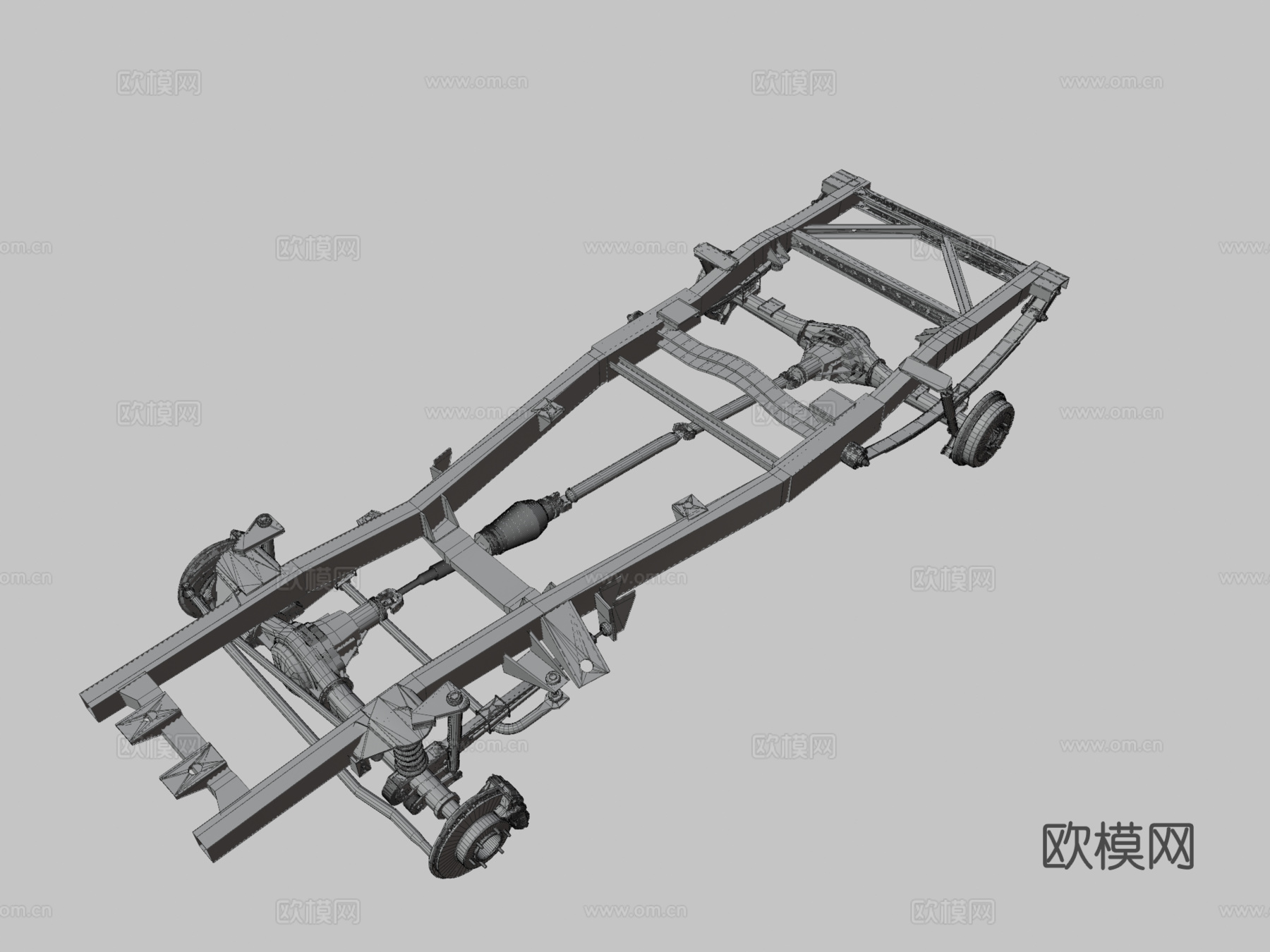底盘 用于 Uazpatriosu模型