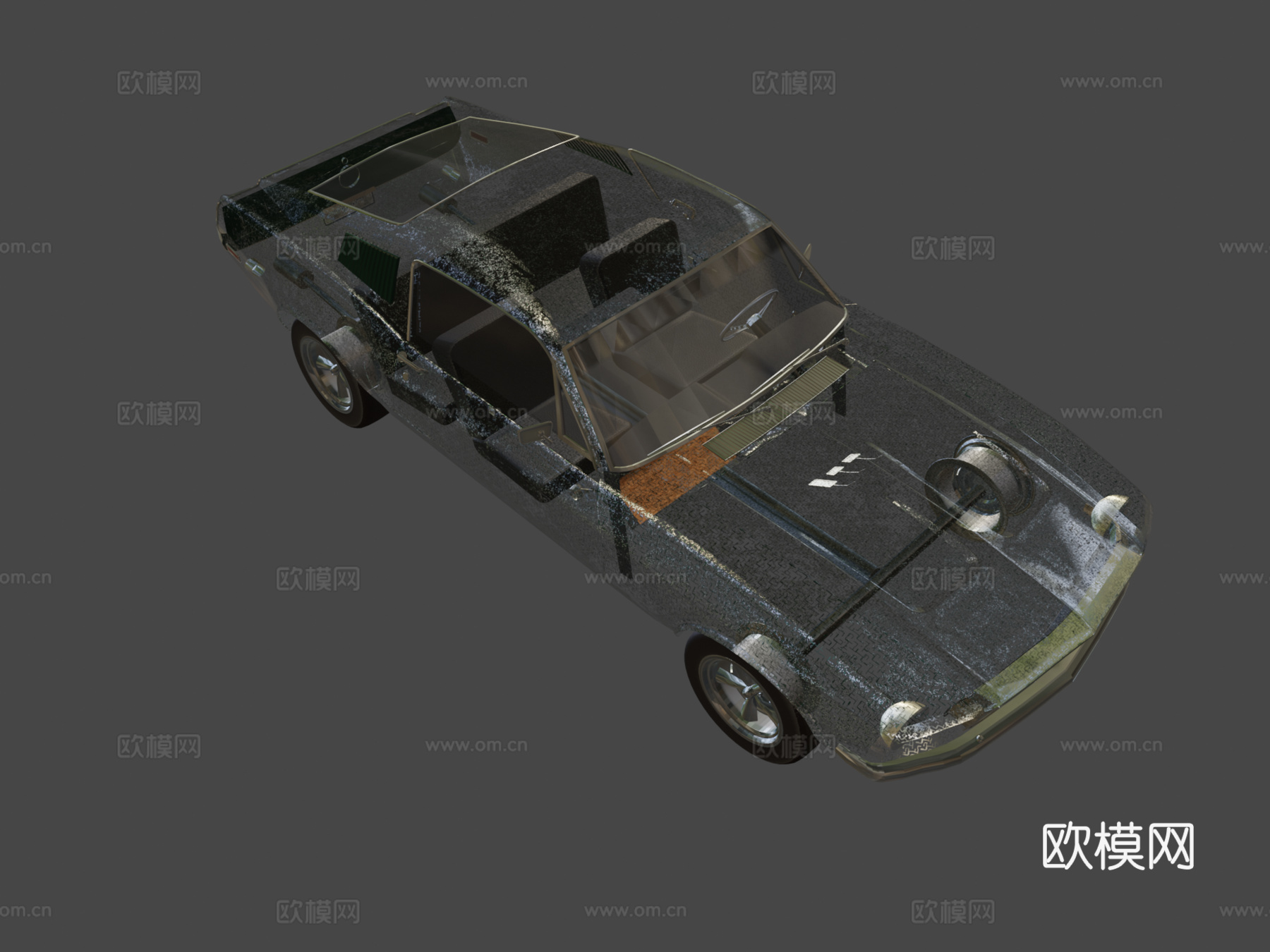 福特野马1968su模型