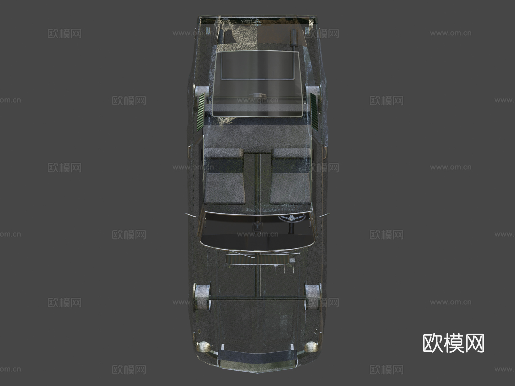 福特野马1968su模型