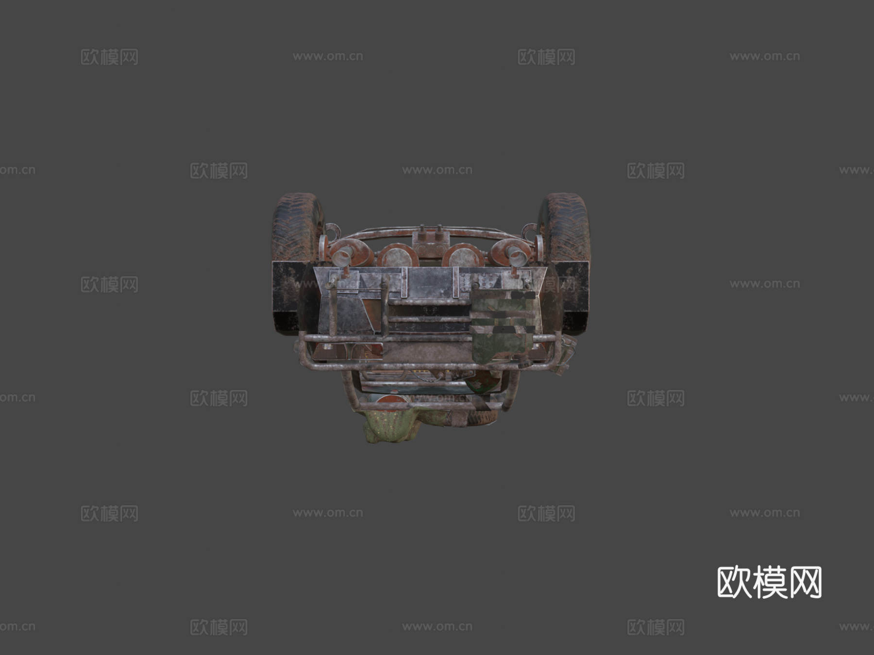 疯狂的麦克斯汽车Chvsu模型