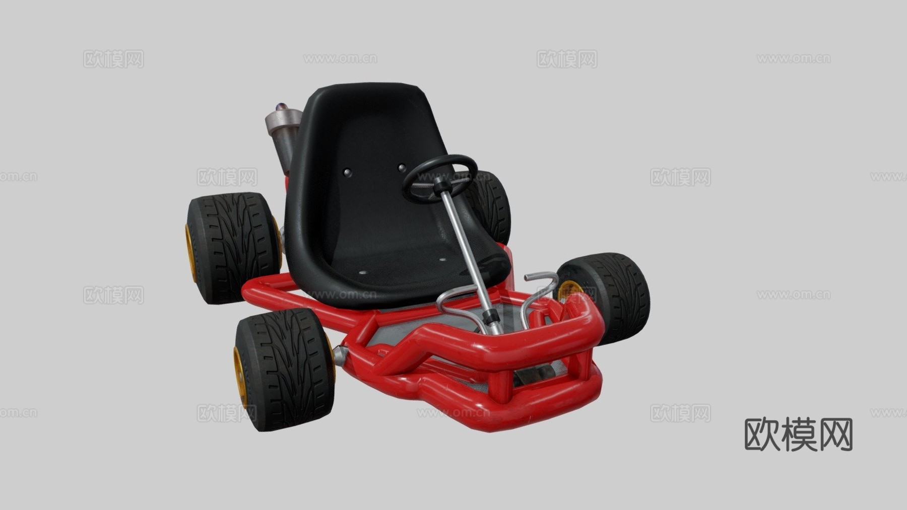 马里奥赛车64管道框架su模型