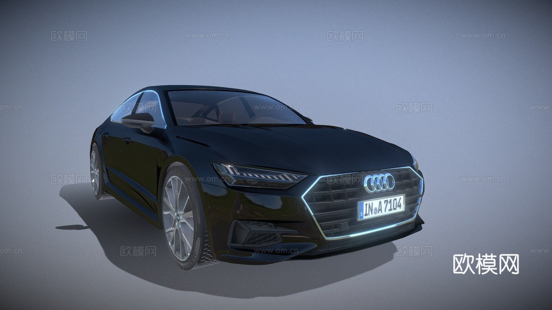 奥迪A7 Sportback 2018 55 TFSIsu模型