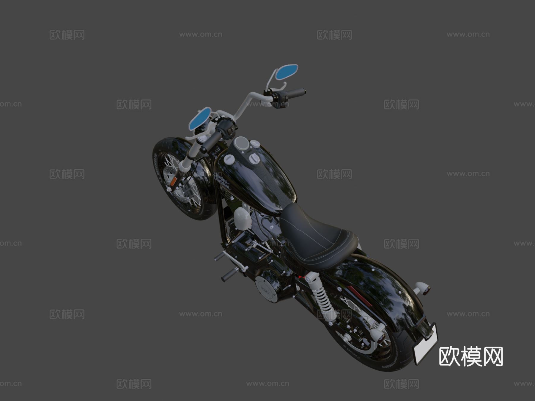 哈雷戴维森 FXDB 戴纳 街头鲍勃su模型