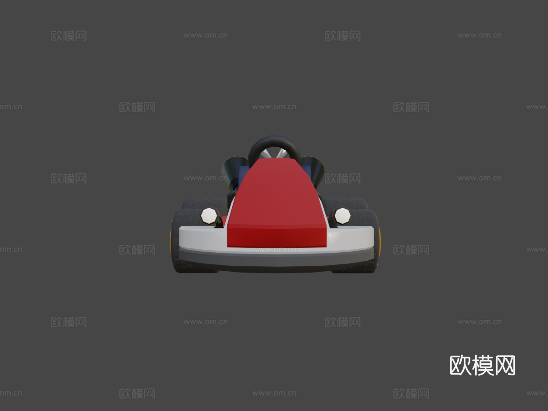 马里奥卡丁车su模型