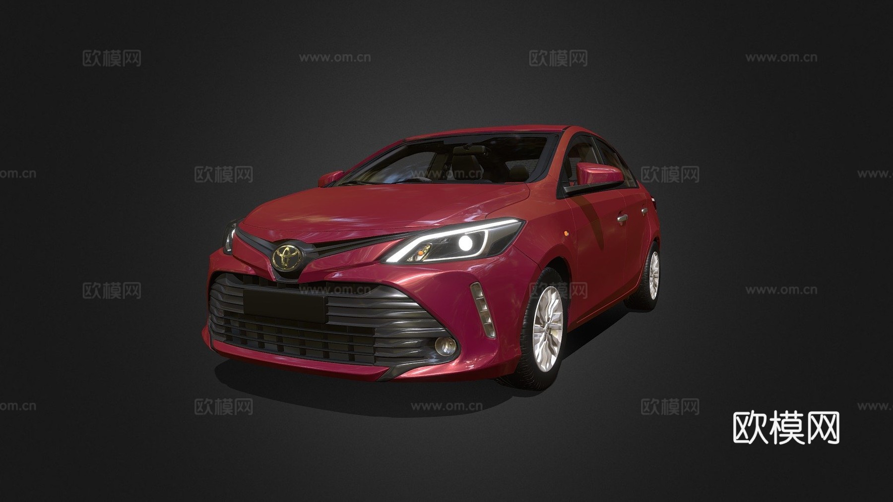 丰田威驰2017su模型