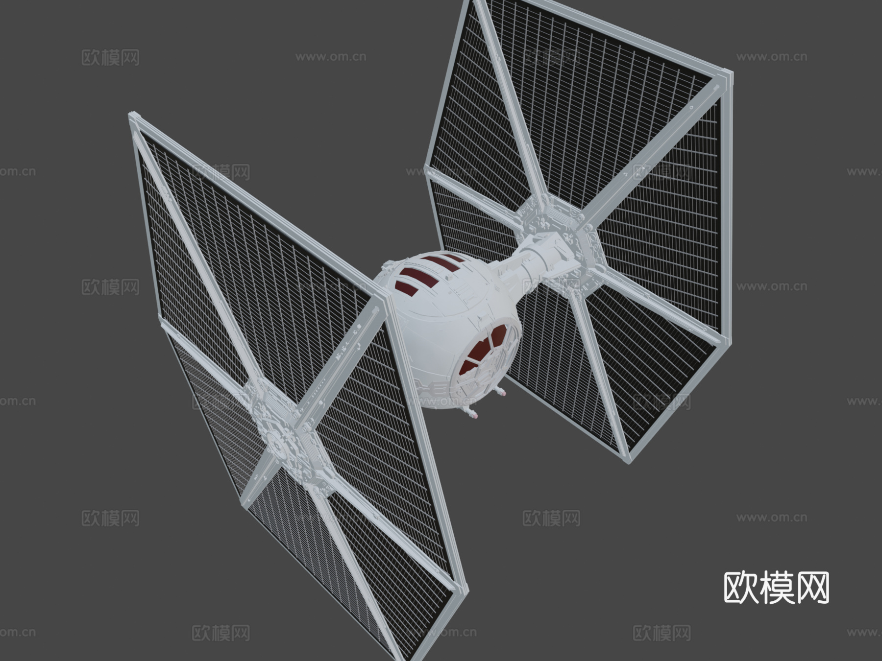 TIE战斗机 来自 星球大战su模型