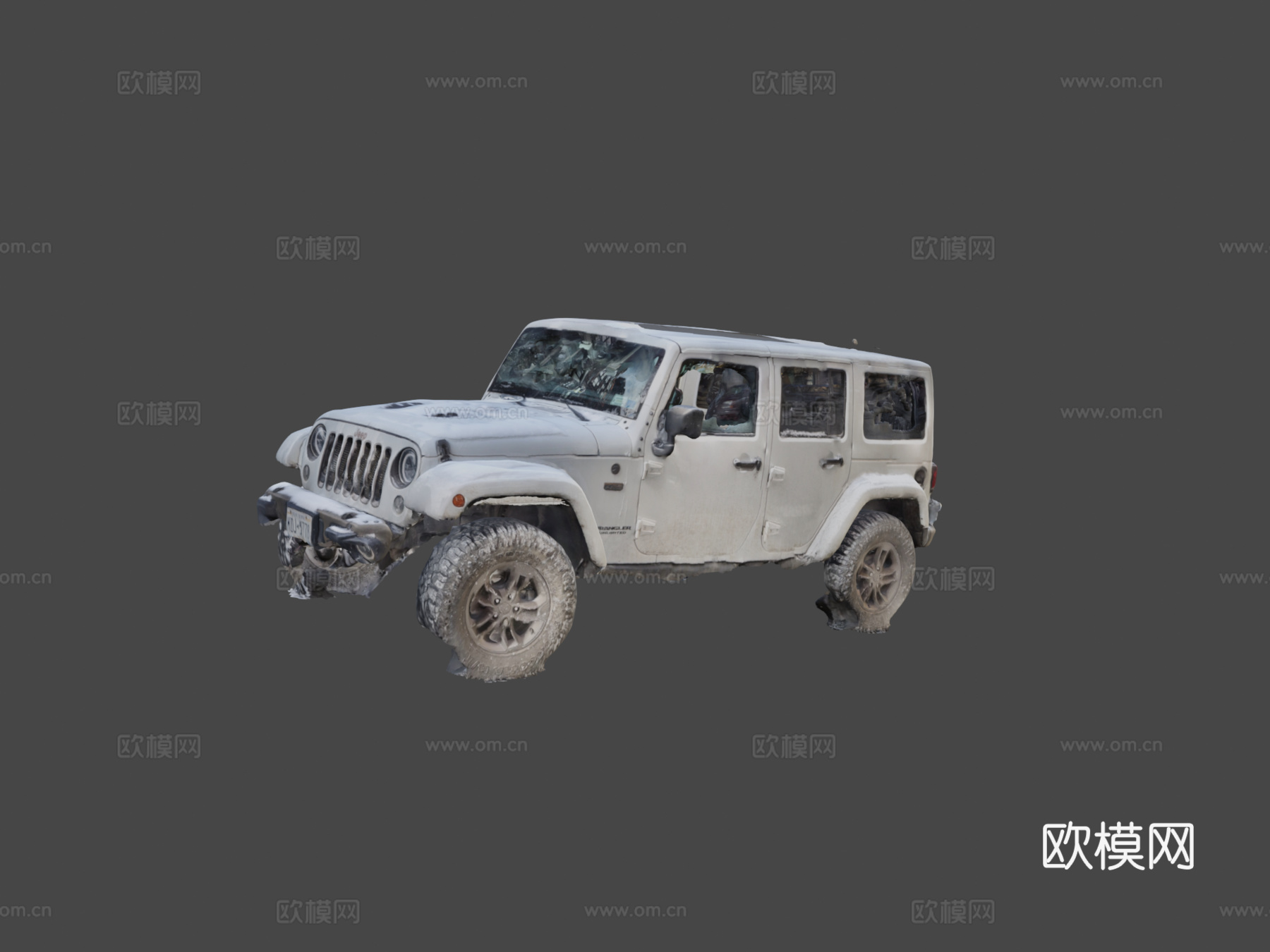 第48天吉普牧马人su模型