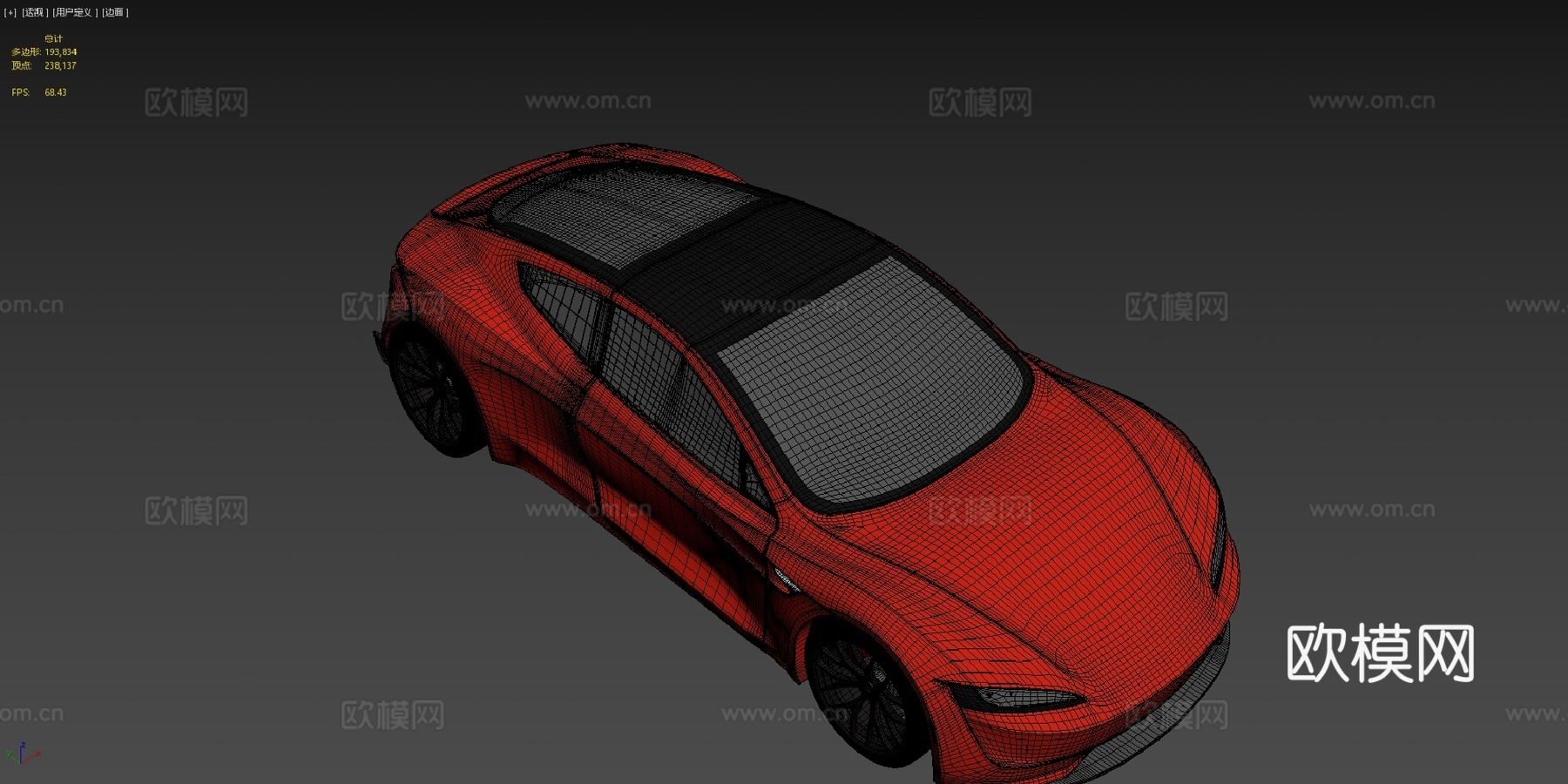 特斯拉Roadster 2020su模型