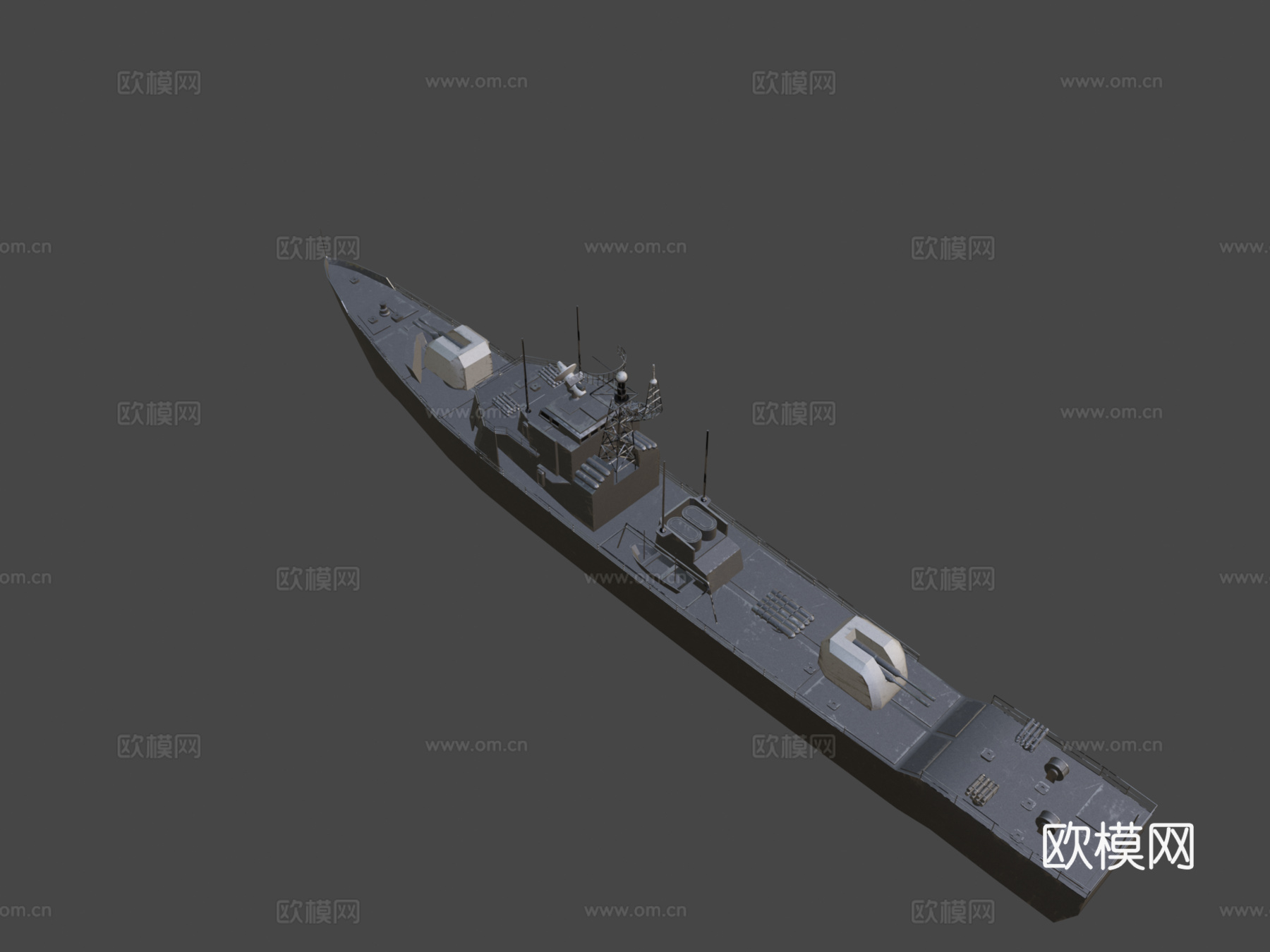 佩佳级 护卫舰 苏联舰船su模型