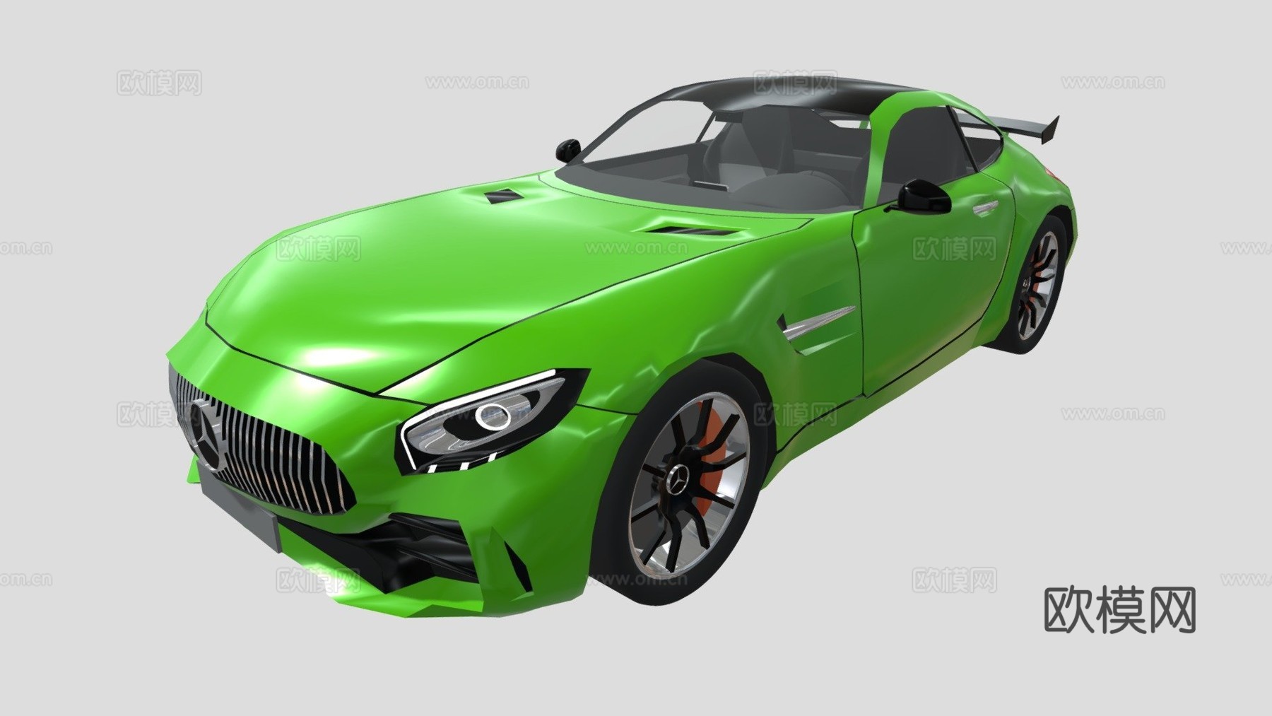 梅赛德斯-奔驰 AMG GTR 2017su模型