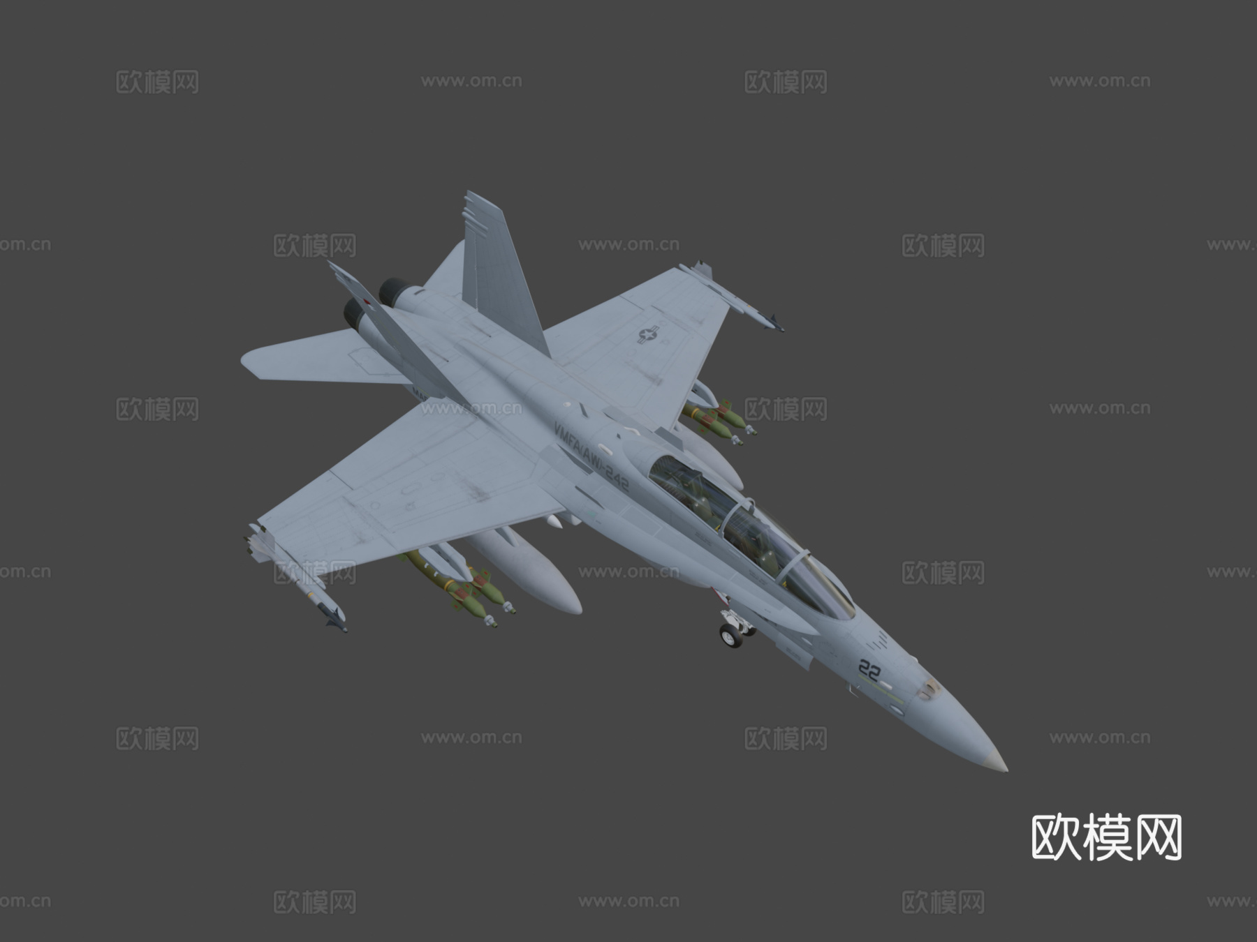F18大黄蜂su模型