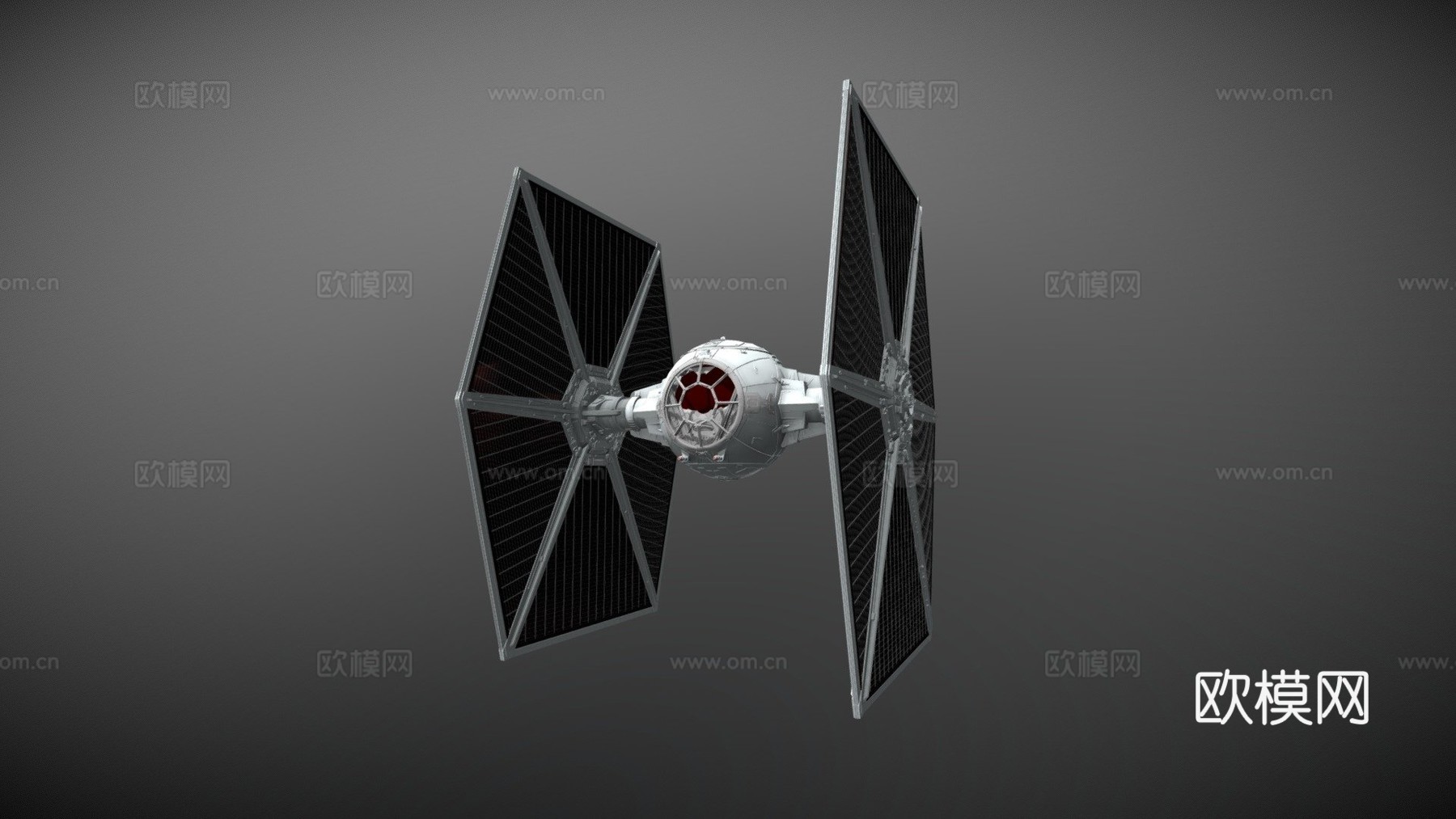 TIE战斗机 来自 星球大战su模型