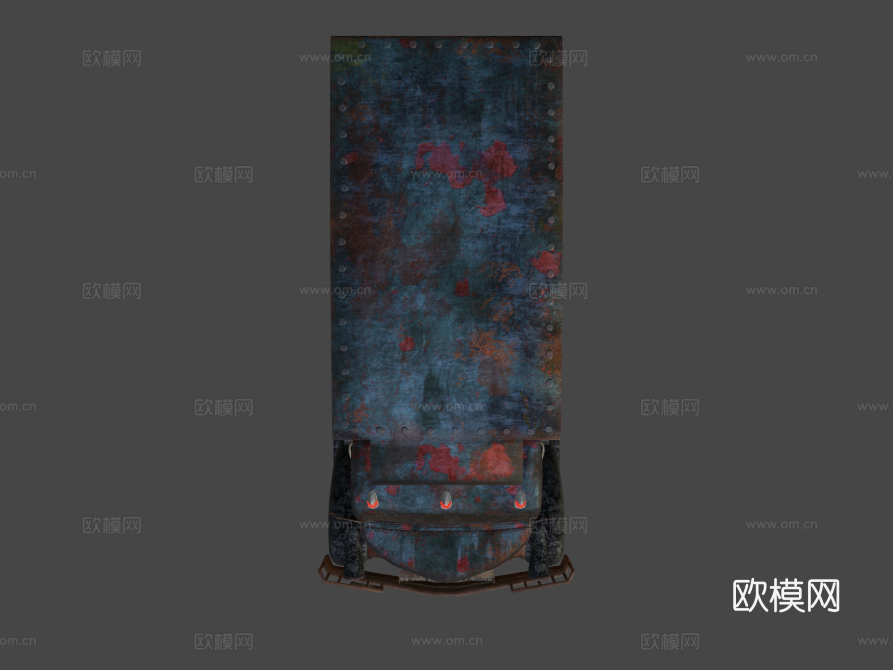 爬行者卡车su模型