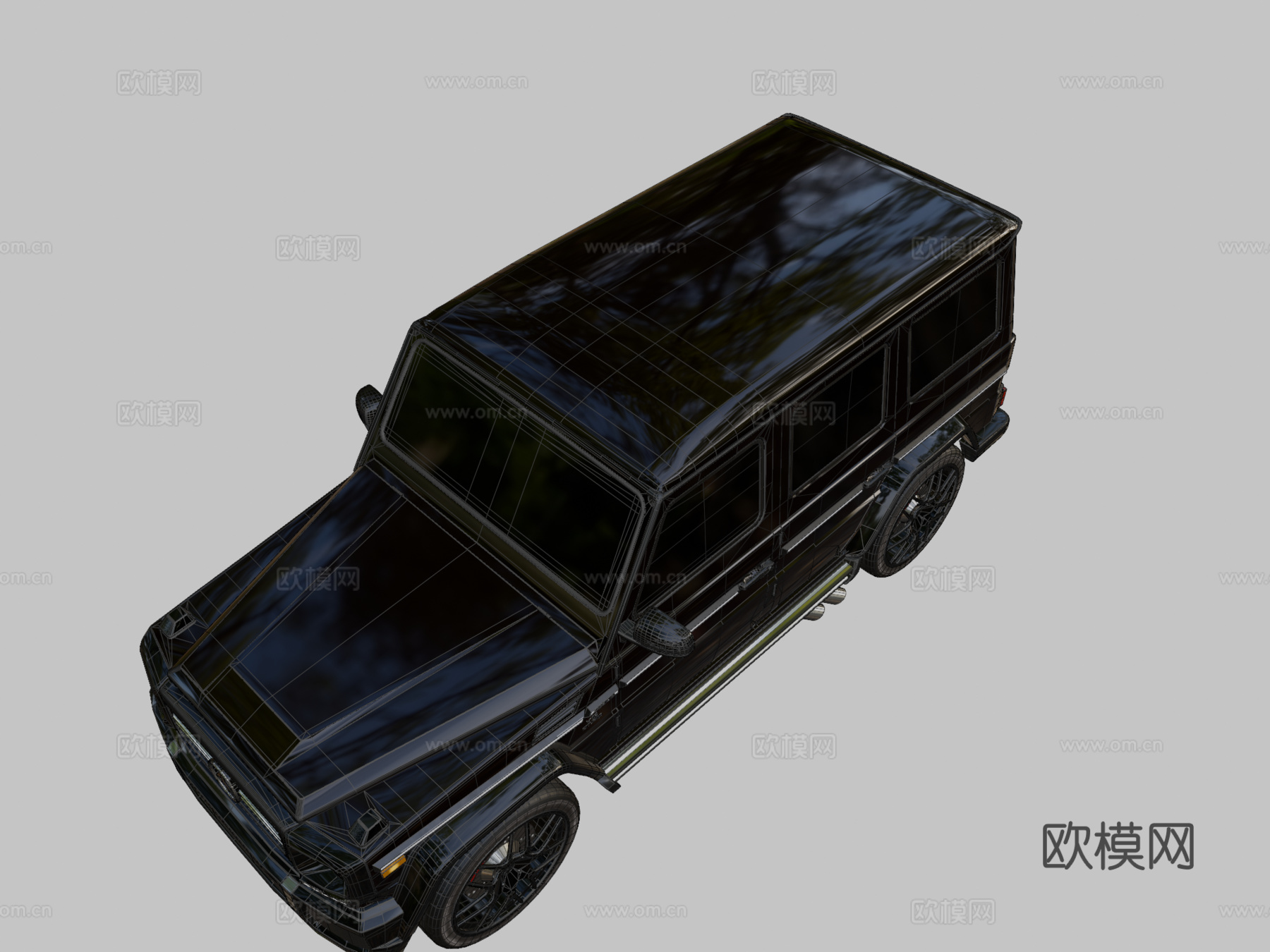 梅赛德斯奔驰G65su模型