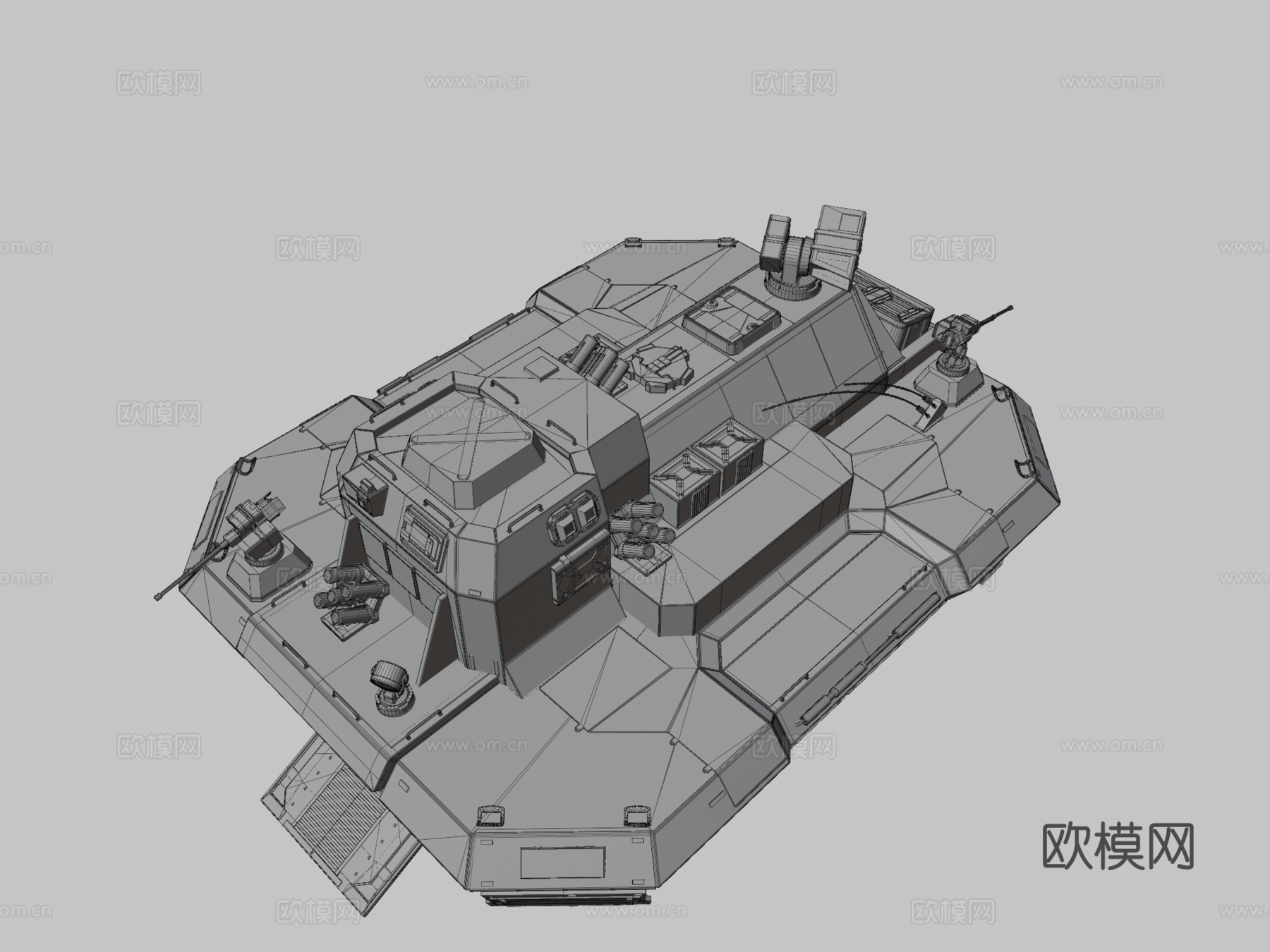 火星国会共和国空降舰浩瀚无垠su模型