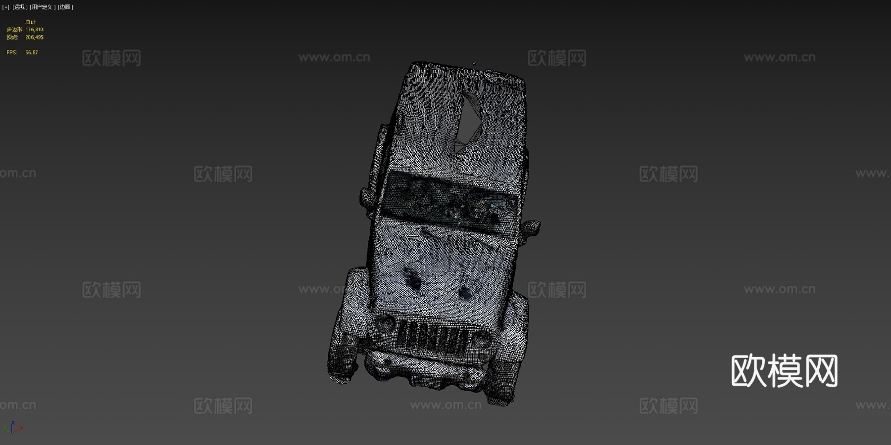 第48天吉普牧马人su模型