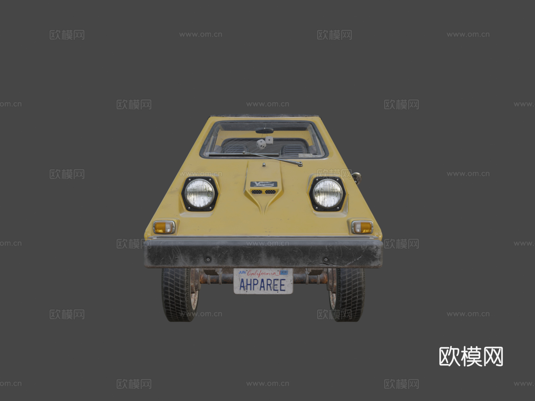 塞布林先锋城市车通勤车su模型