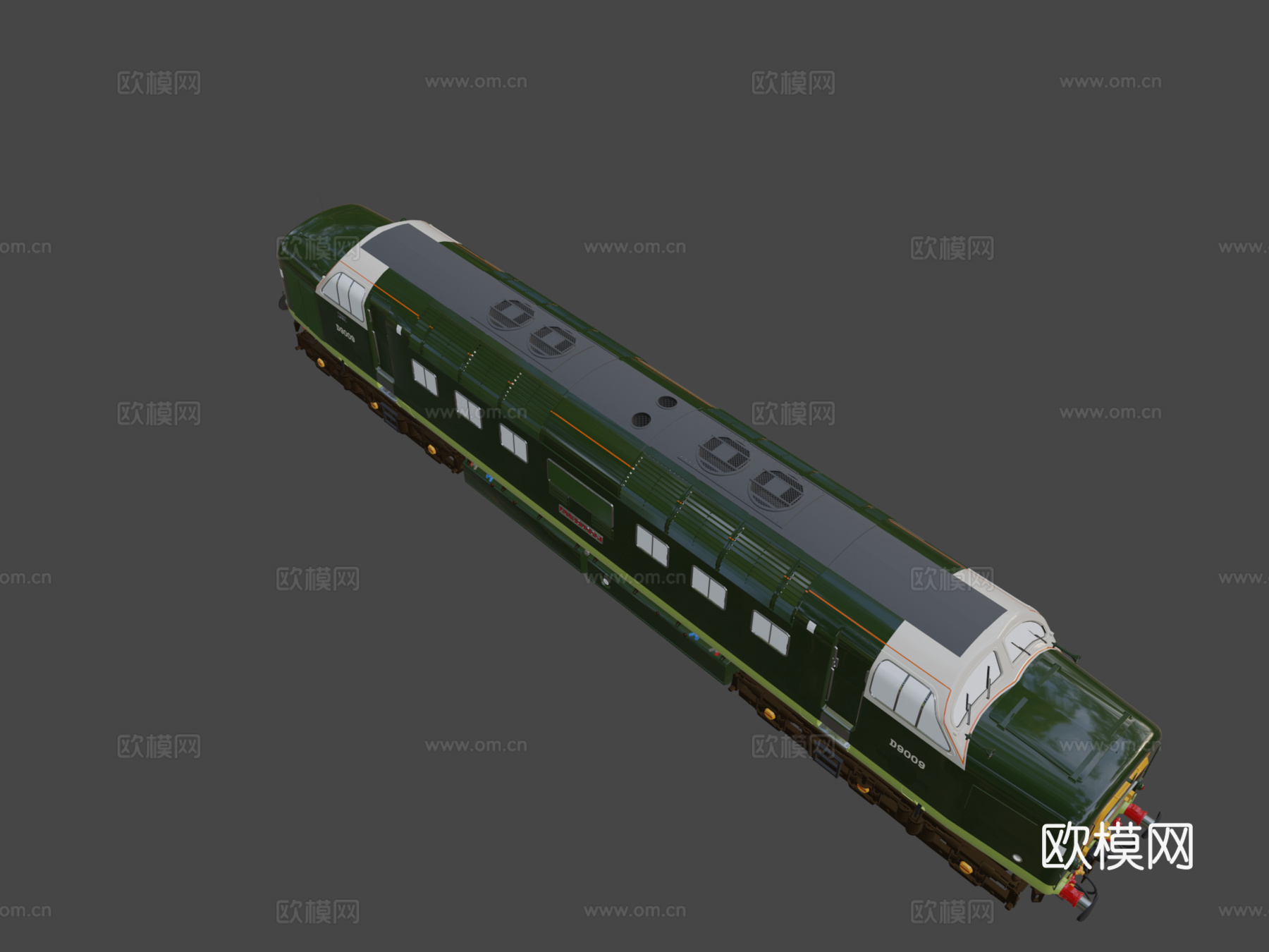 级BR绿色D9009 Alycidonsu模型