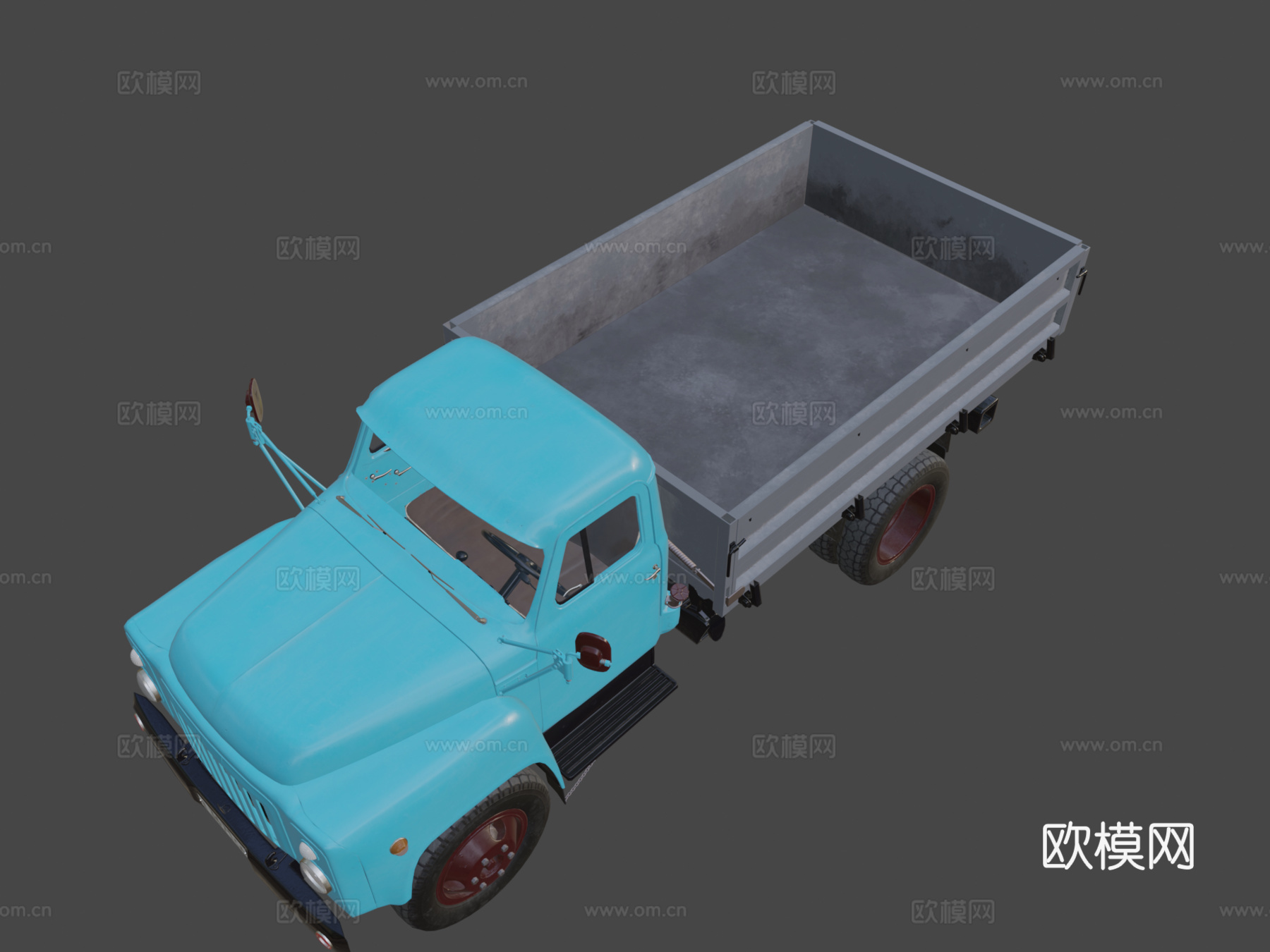 Gaz52卡车新版本su模型