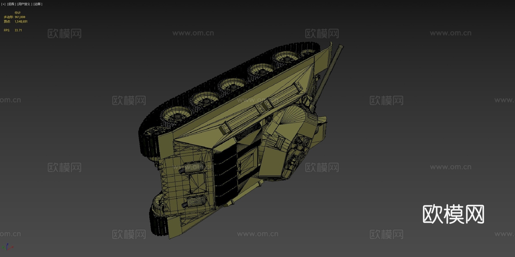坦克T34TFLEX CAD ST版su模型