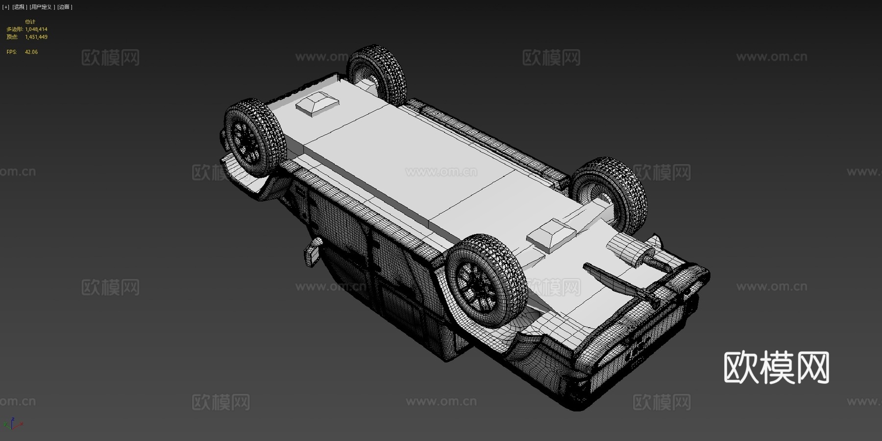吉普角斗士 2020su模型