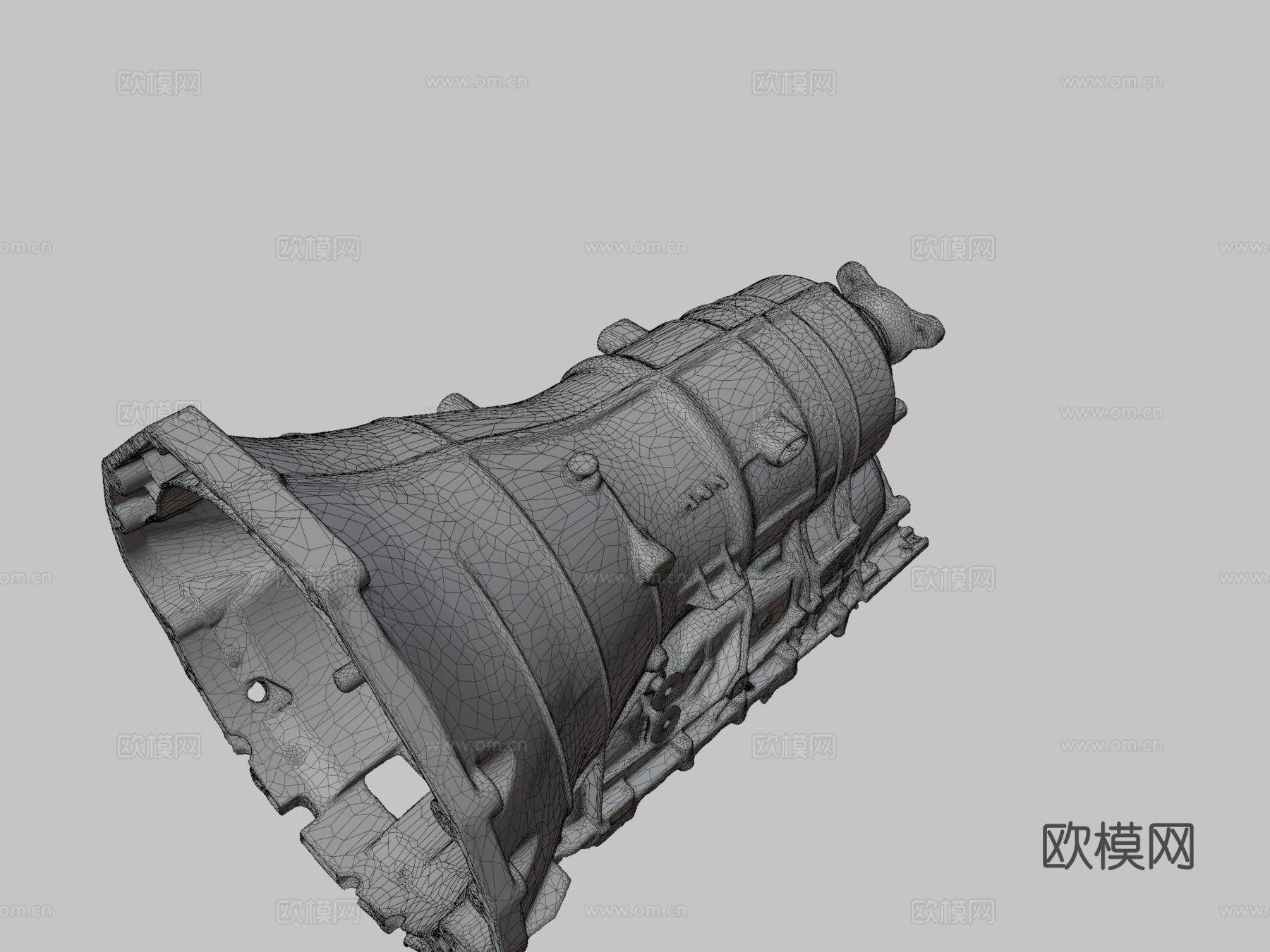 变速箱三维扫描阿泰克蜘蛛su模型