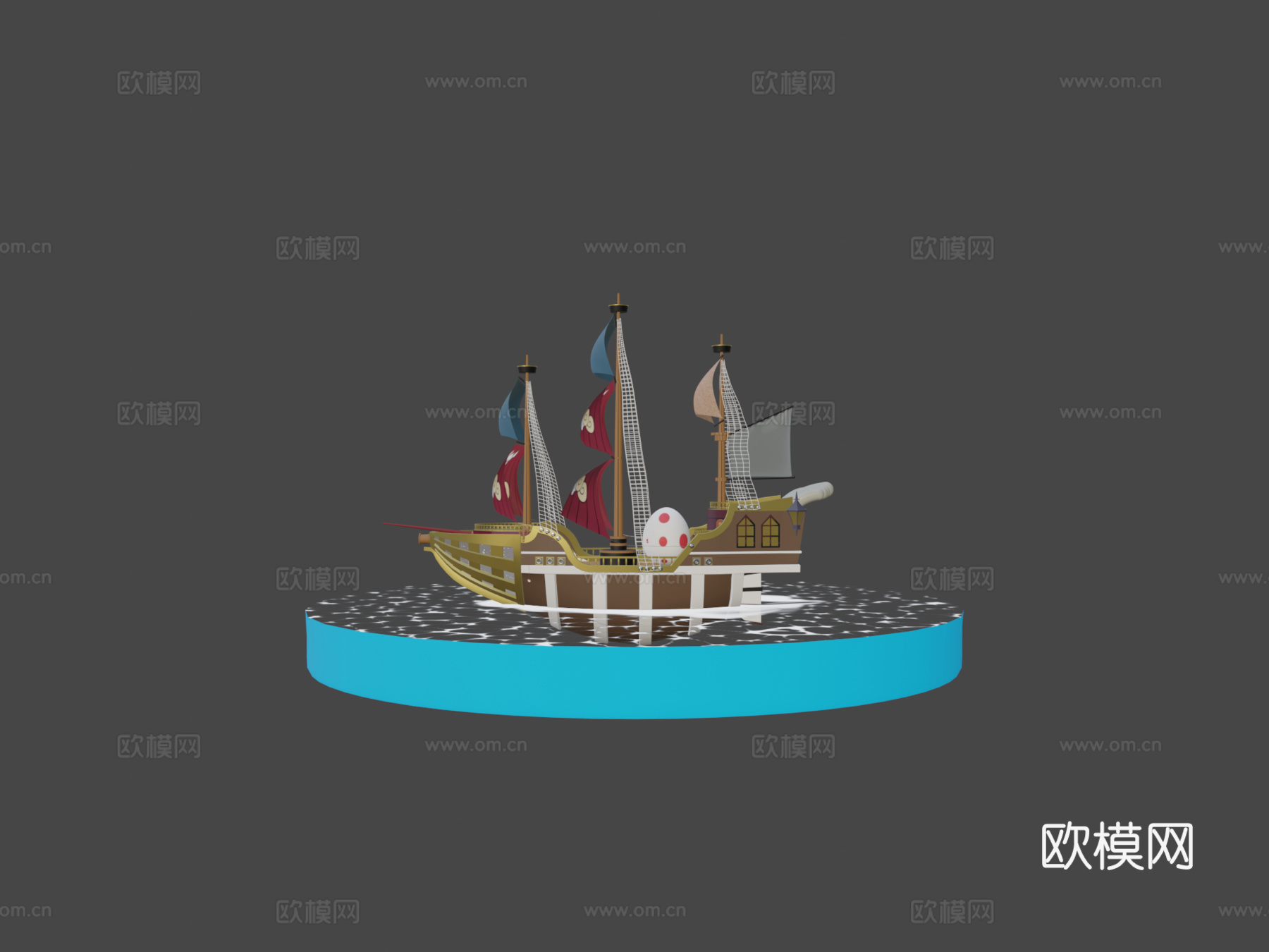 海贼王奥罗·杰克逊su模型