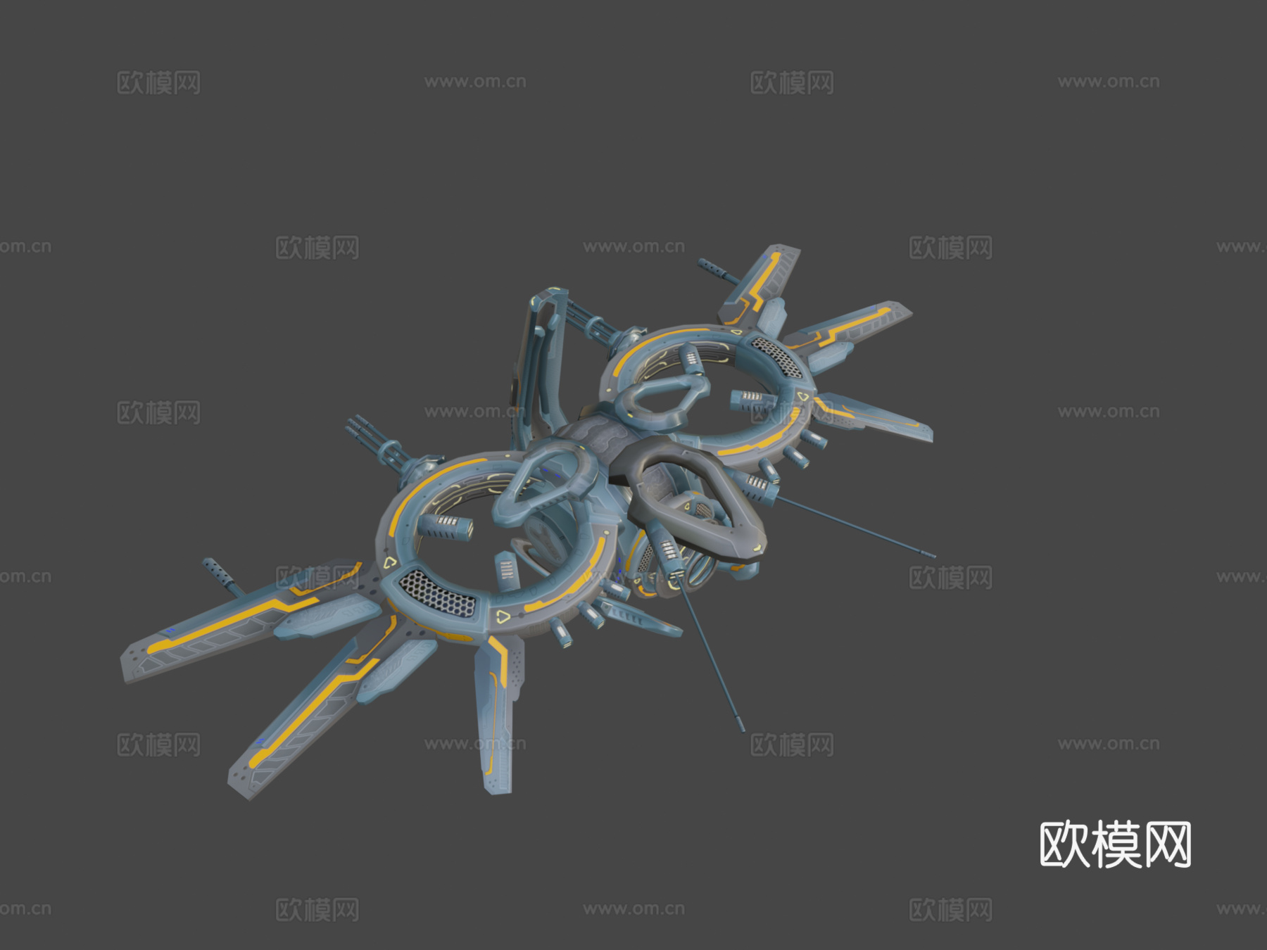 无人机艾伦熔岩su模型