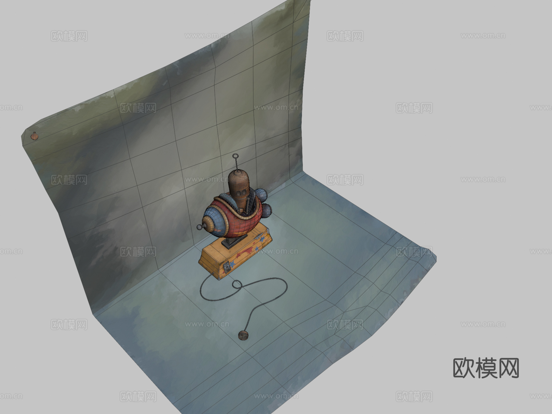 勇往直前su模型