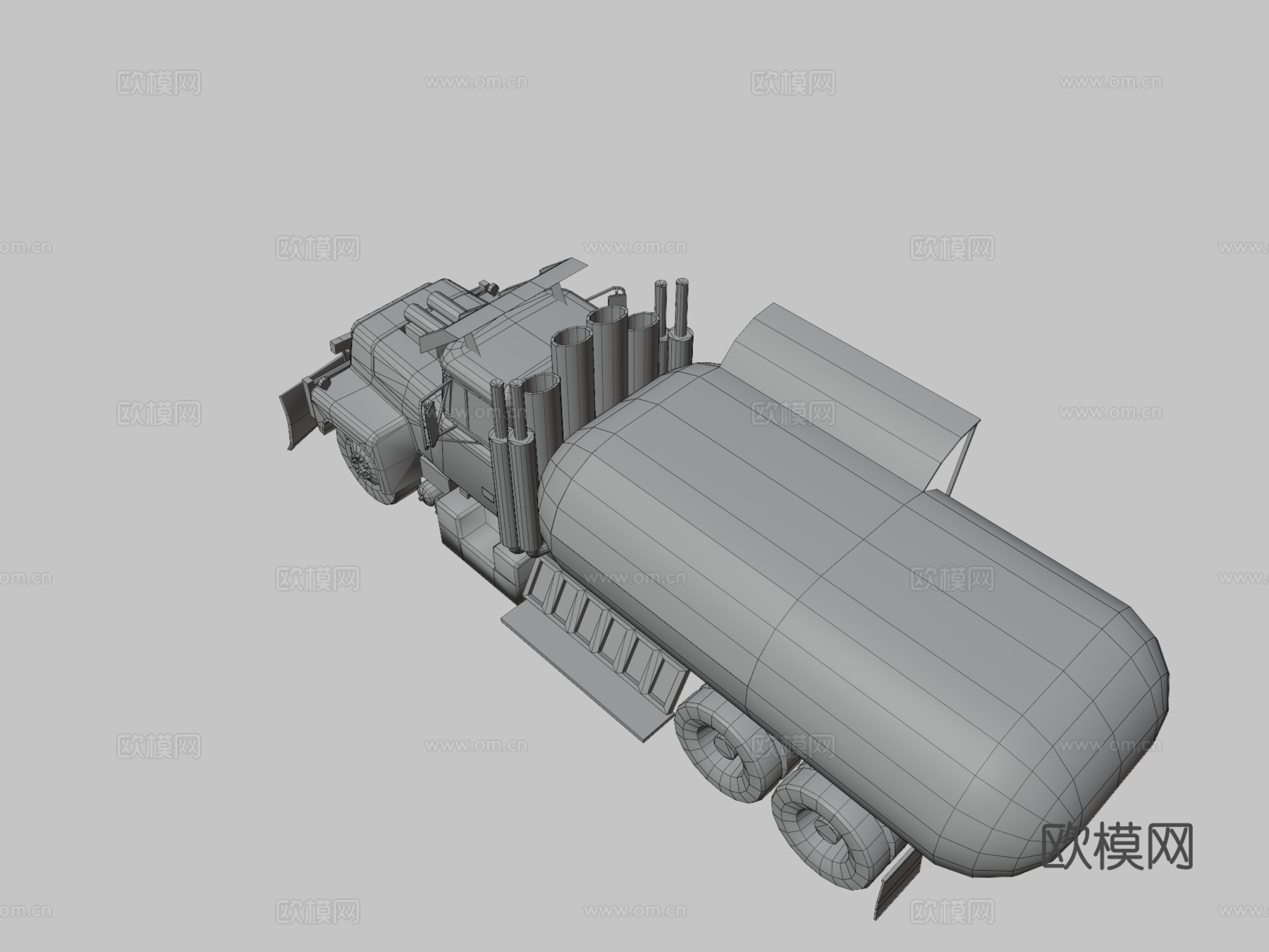 后末日 厨房卡车su模型