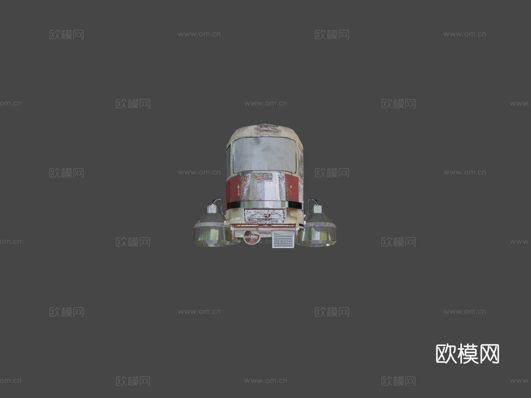 悬浮电车塔特拉T3su模型