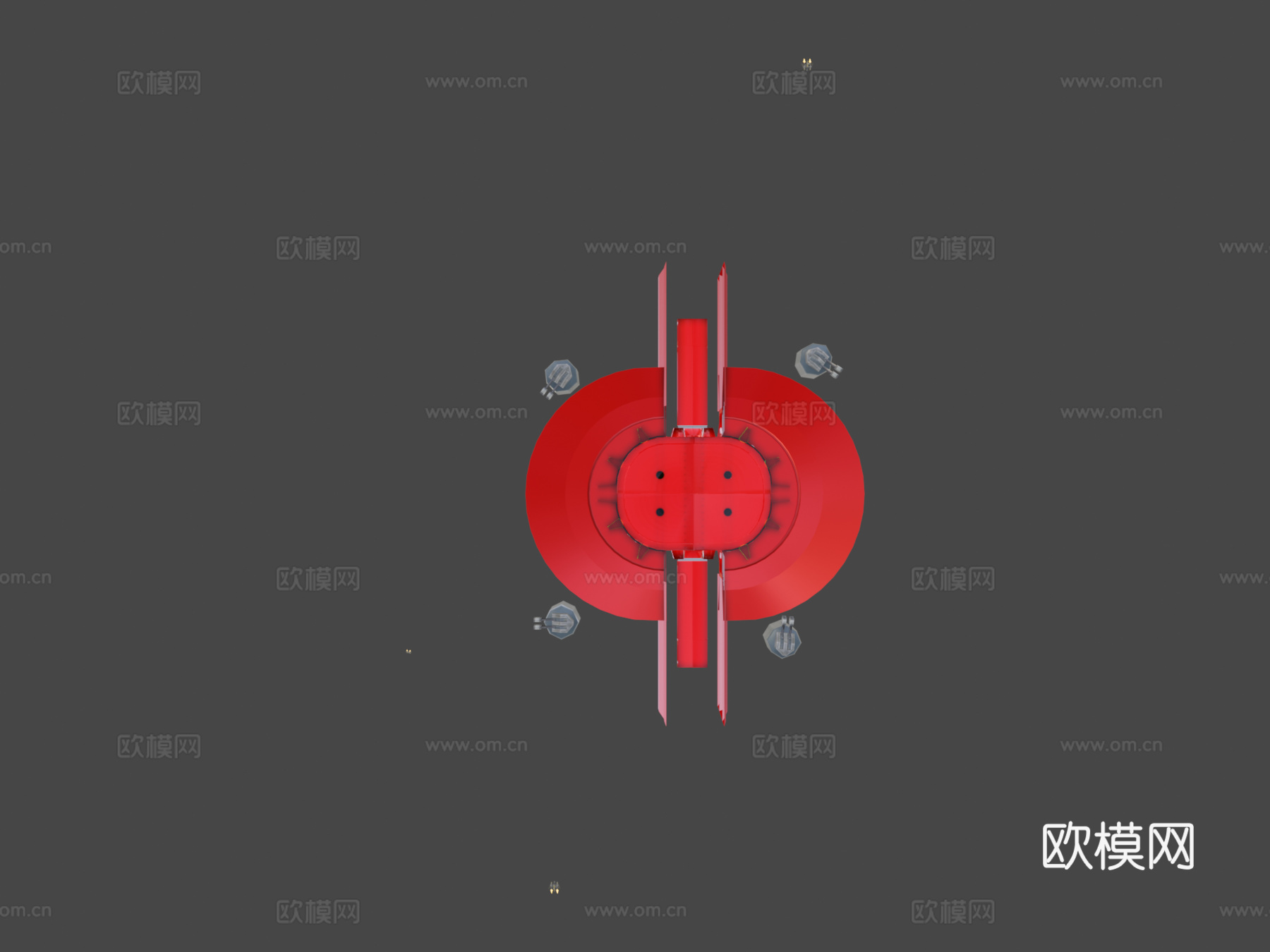 空间站场景进行中6测试su模型