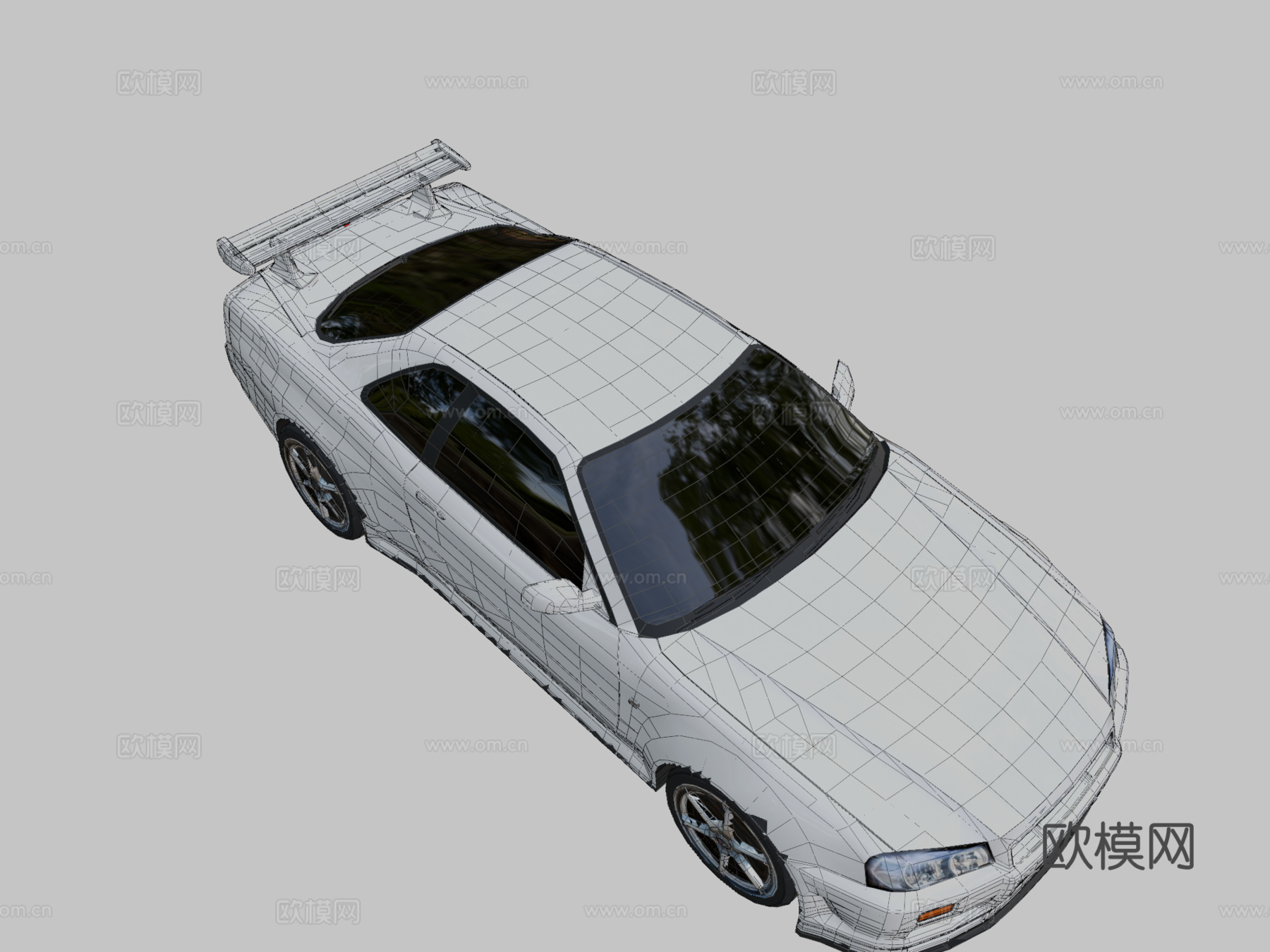 日产GTR R34su模型